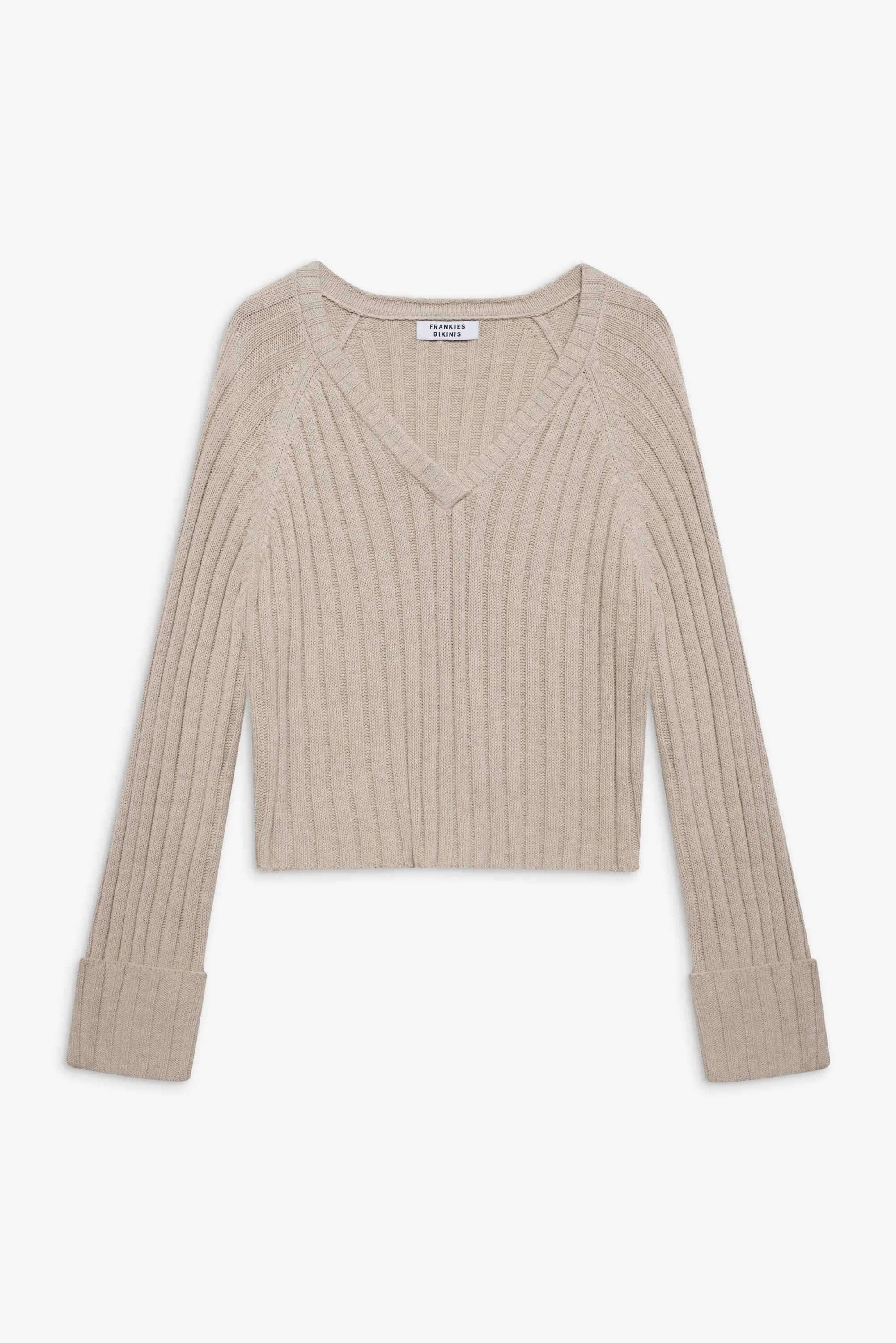 Ashton Cotton Knit Sweater - Cream