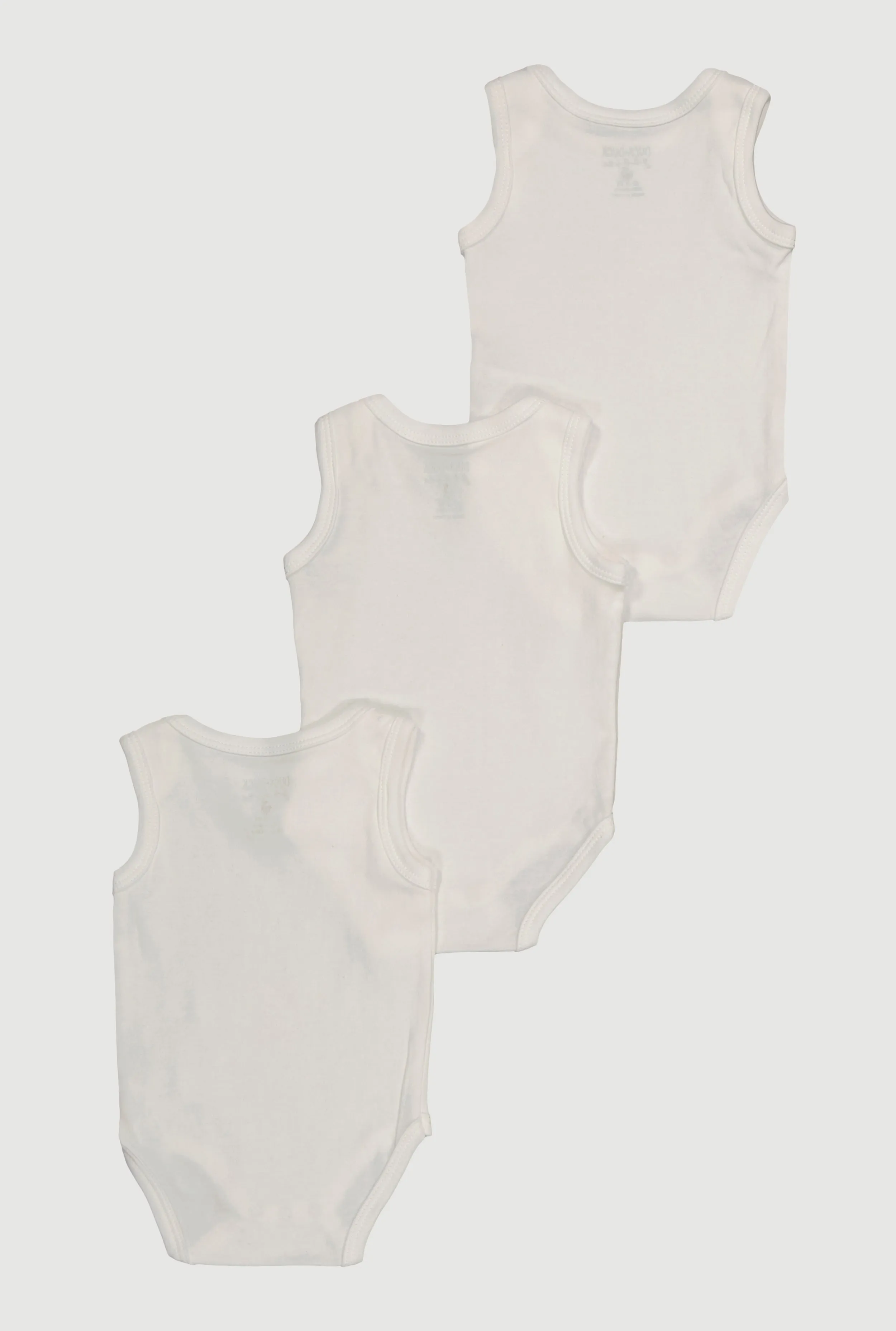Baby 0-9M Solid Tank Bodysuits