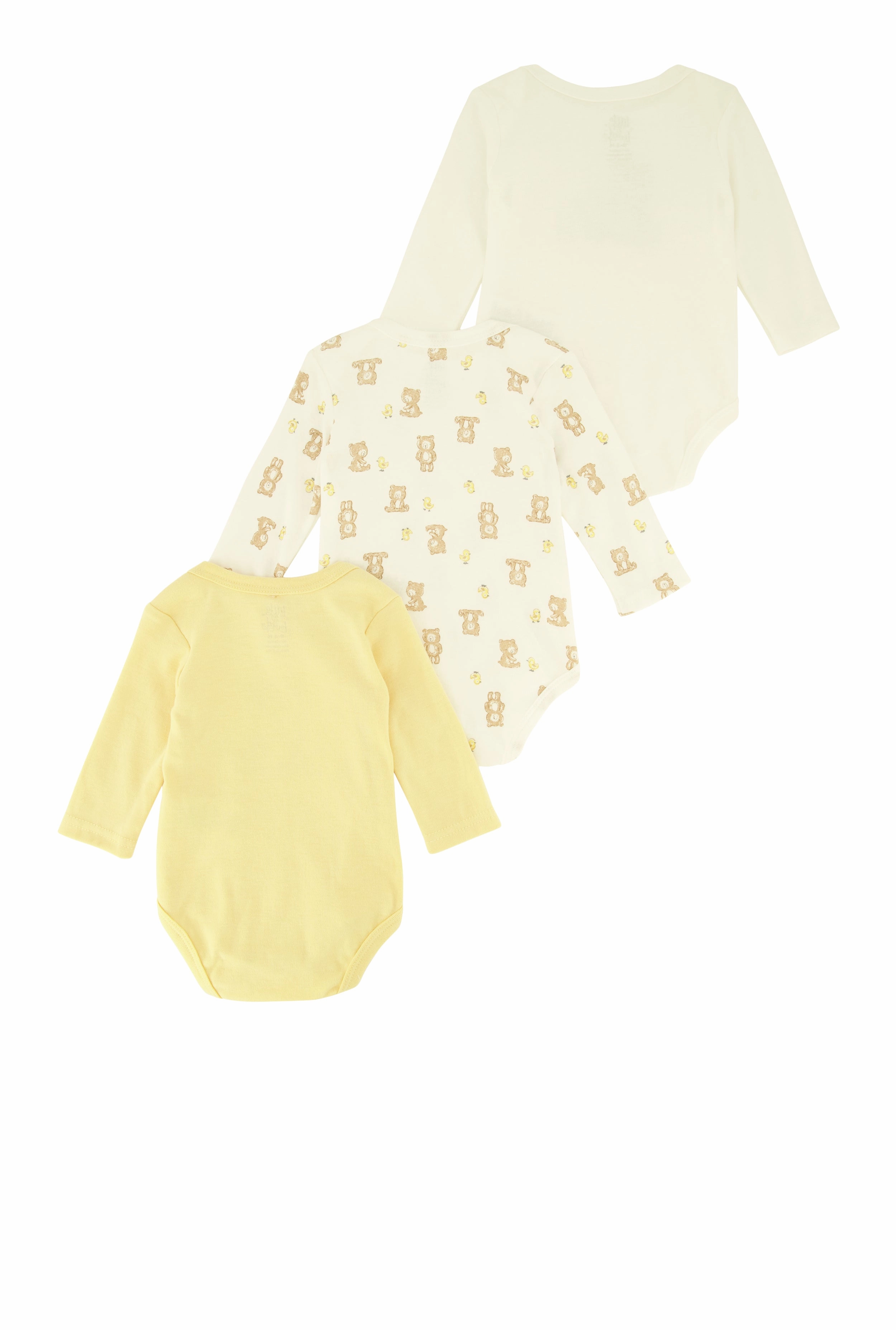 Baby Boys 0-9M Bear Graphic Bodysuits 3 Pack