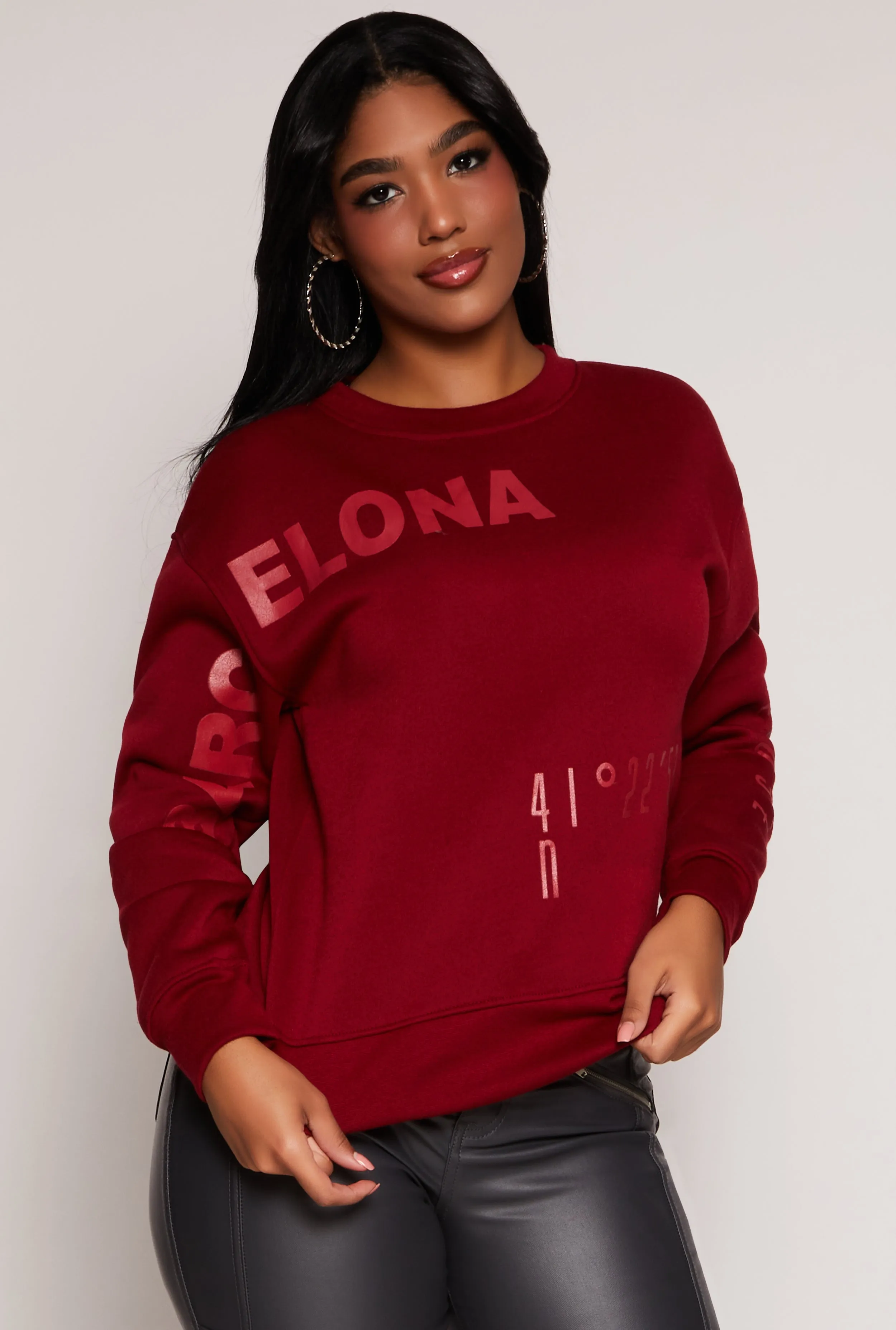 Barcelona Graphic Sweatshirt