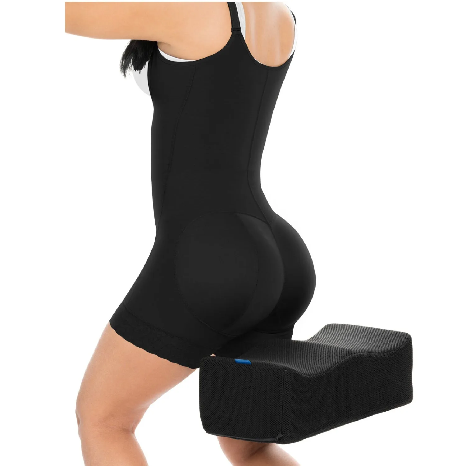 Be Shapy | Diane & Geordi 2396 Womens Post Surgery Shapewear   BBL Recovery Pillow Bundle