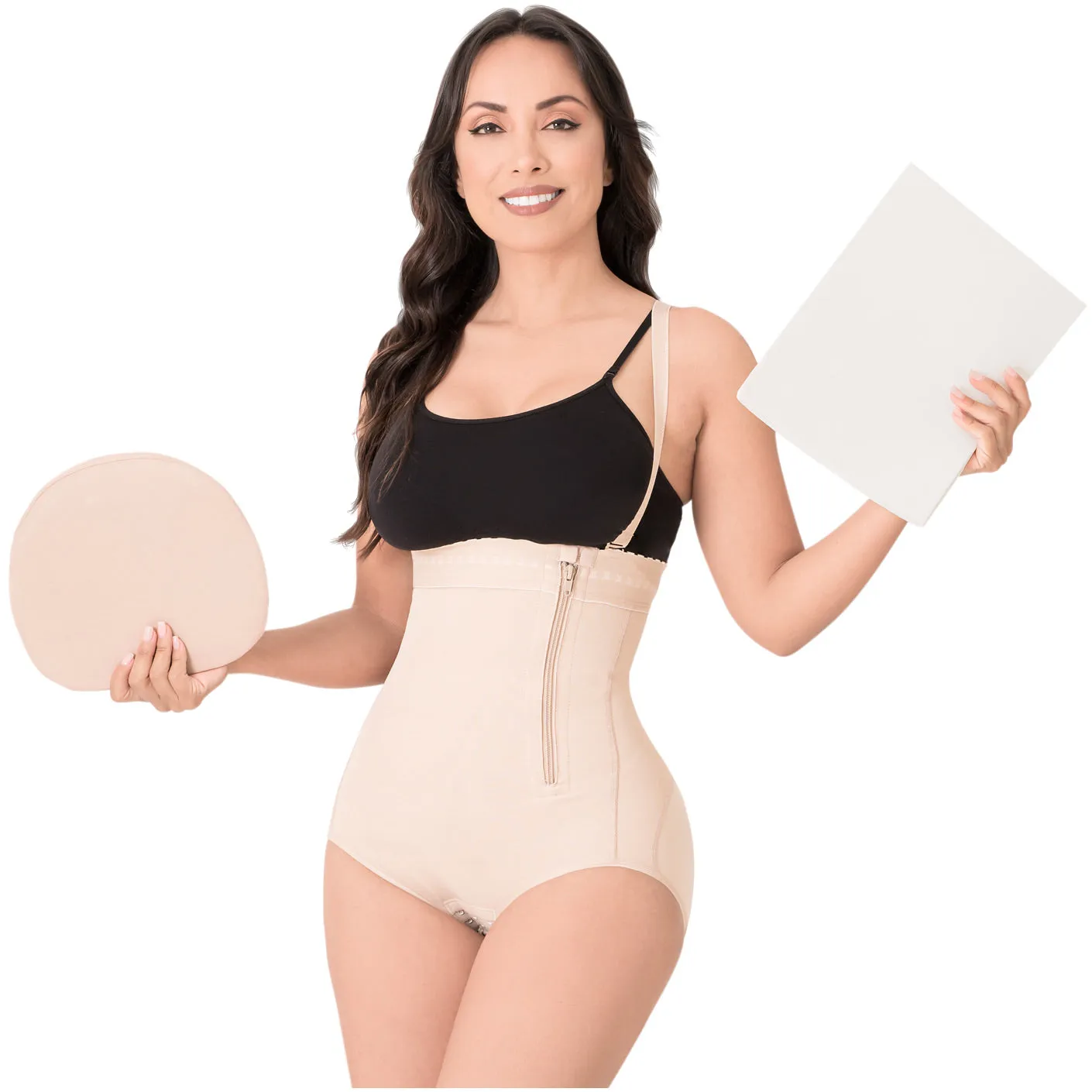 Be Shapy | Diane & Geordi 2405 Colombian Fajas Body Shaper   Ab Board After Tummy Tuck   Abdominal Lipo Foams