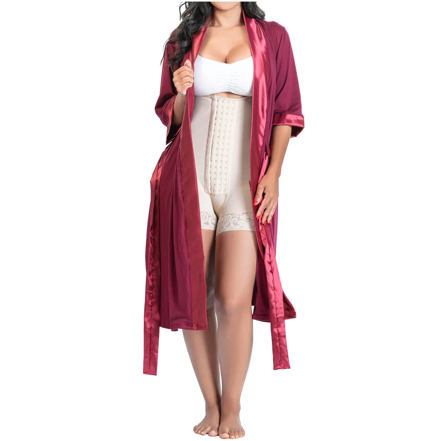 Be Shapy | Fajas Colombianas Post Surgery Stage 1 and 2 Op Shapewear   After Surgery Pajamas Bundle