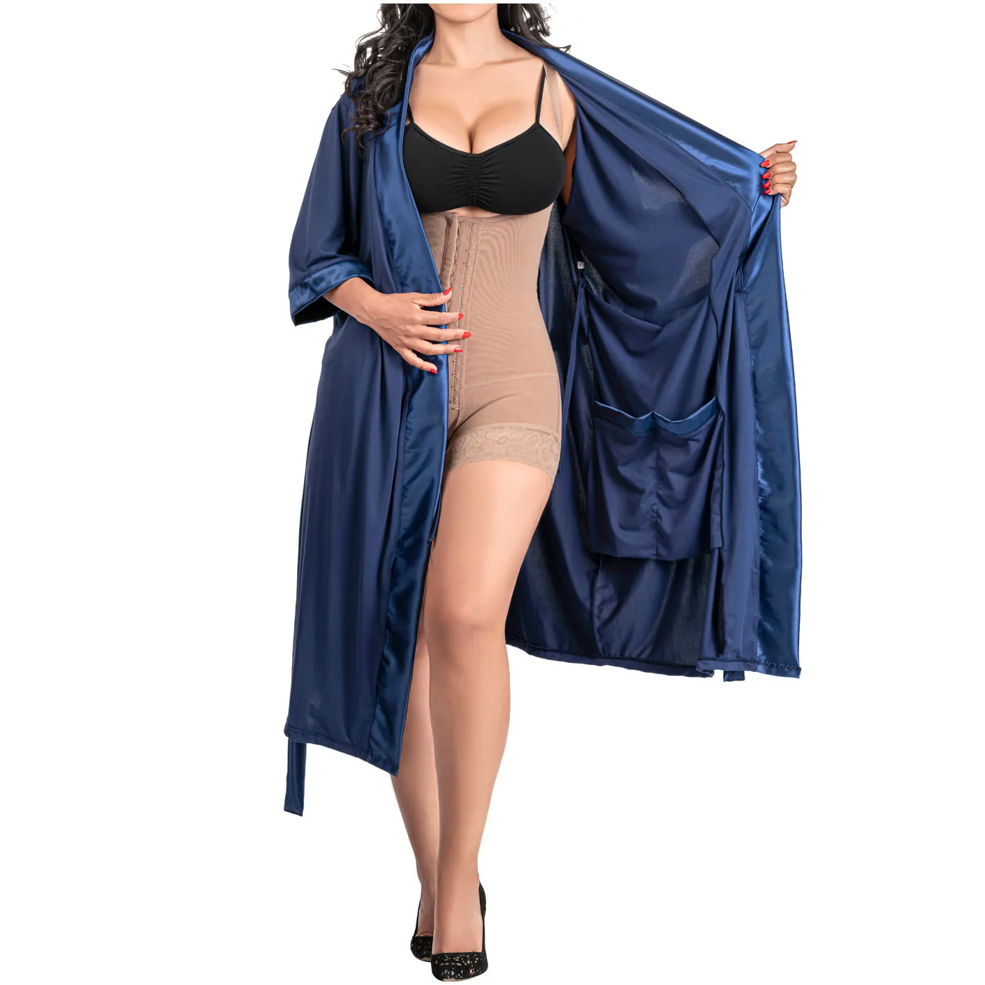 Be Shapy | Fajas Colombianas Post Surgery Stage 1 and 2 Op Shapewear   After Surgery Pajamas Bundle