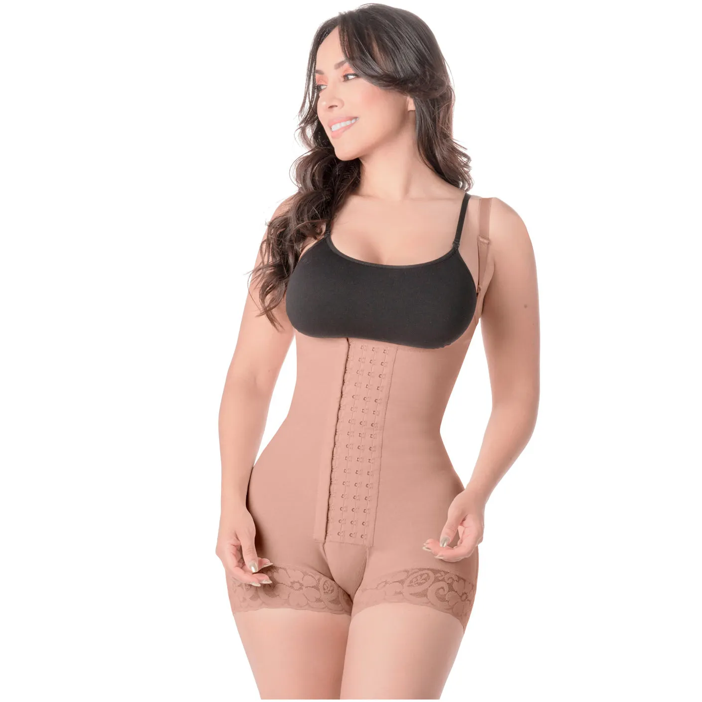Be Shapy | MariaE 9334 Colombian Shapewear Bodysuit After Surgery   Lipo Ab Board and Liposuction Foam