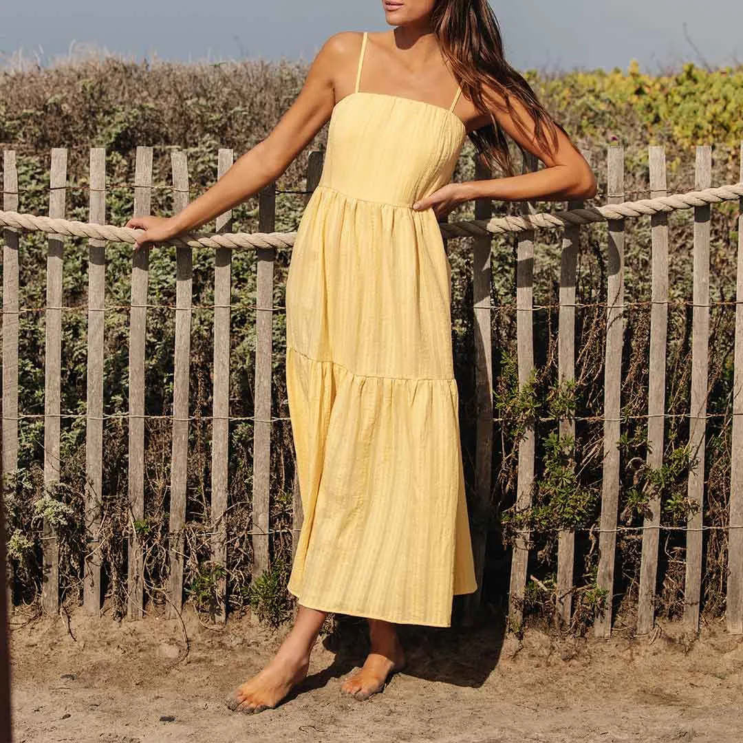 Cabo Midi Dress, Butter