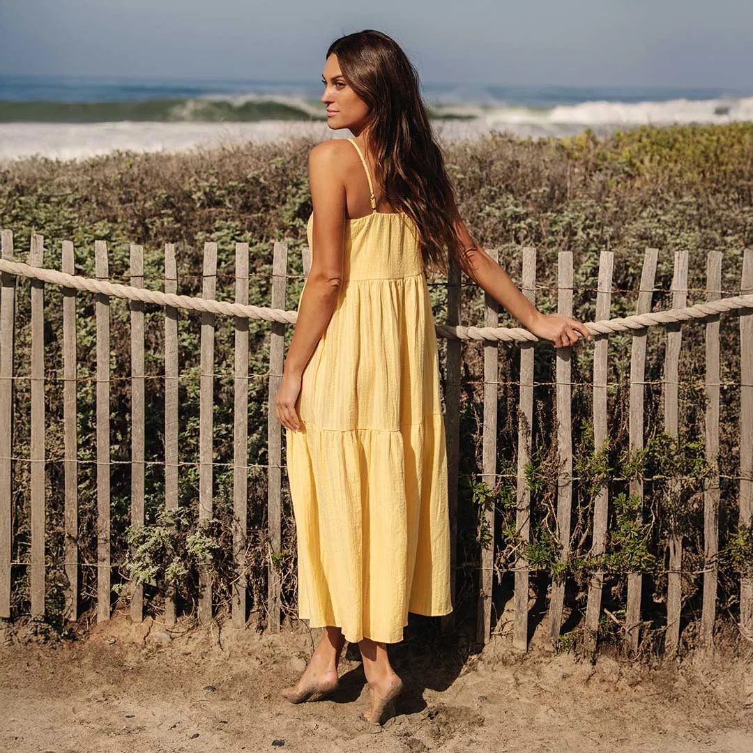 Cabo Midi Dress, Butter