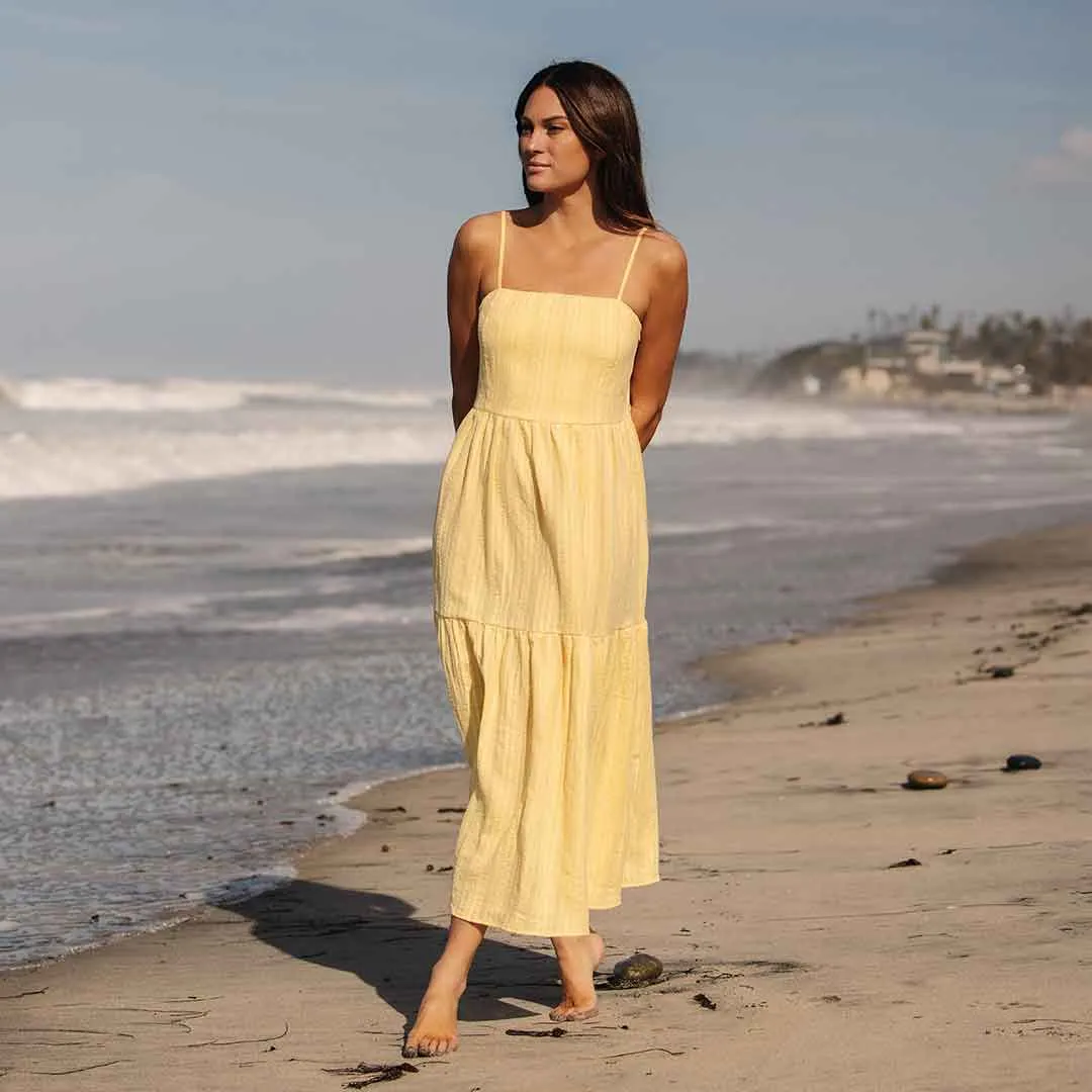 Cabo Midi Dress, Butter