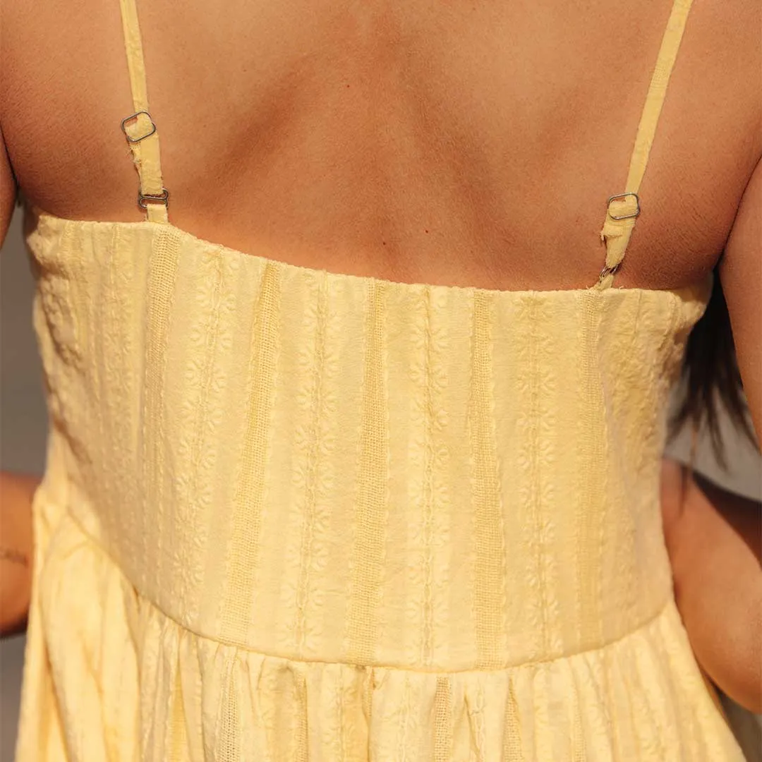 Cabo Midi Dress, Butter