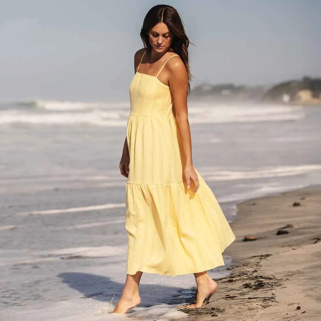 Cabo Midi Dress, Butter