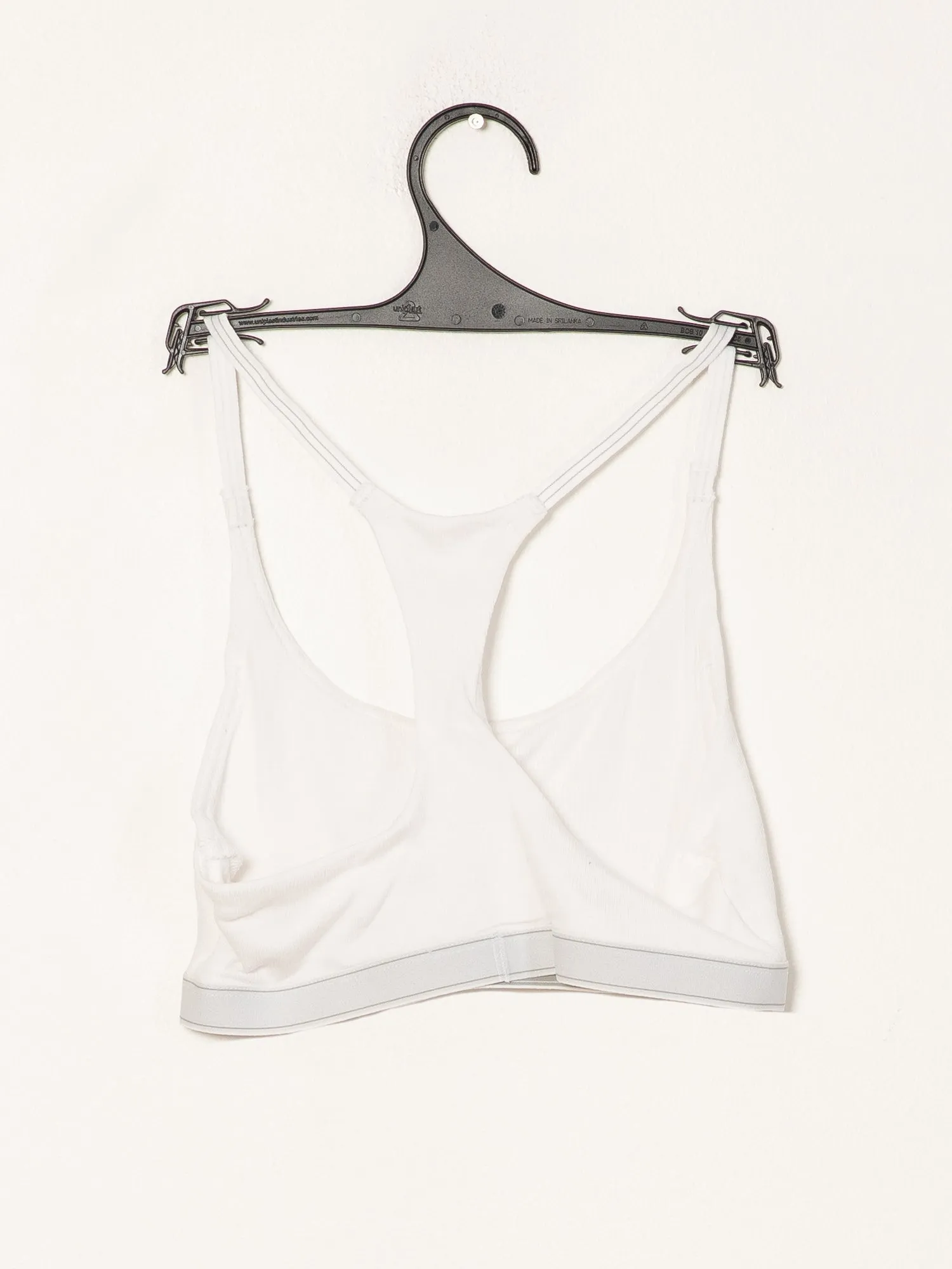 CALVIN KLEIN PURE RIBBED BRA  - CLEARANCE