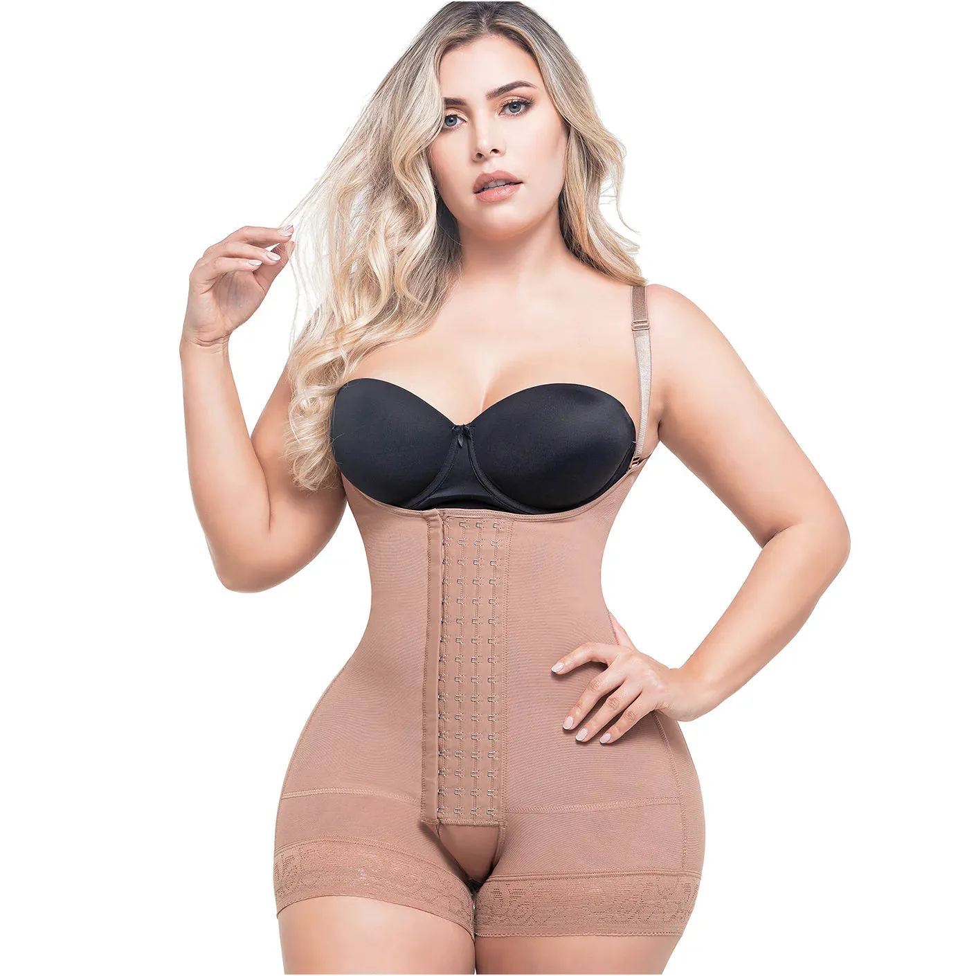 Daily Use Best Everyday Shapewear Open bust Medium compression & Butt-lifting effect Fajas Sonryse066BF