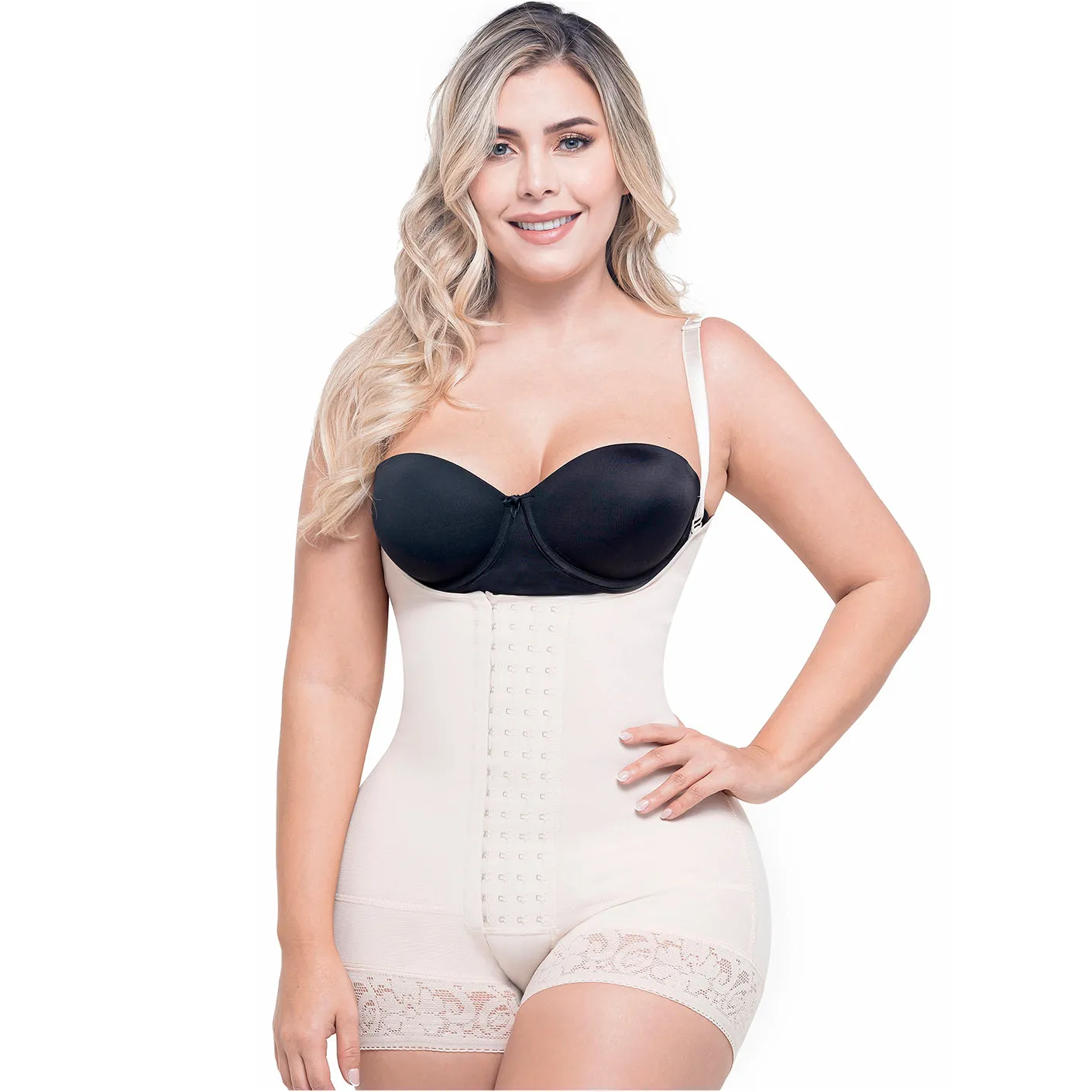 Daily Use Best Everyday Shapewear Open bust Medium compression & Butt-lifting effect Fajas Sonryse066BF