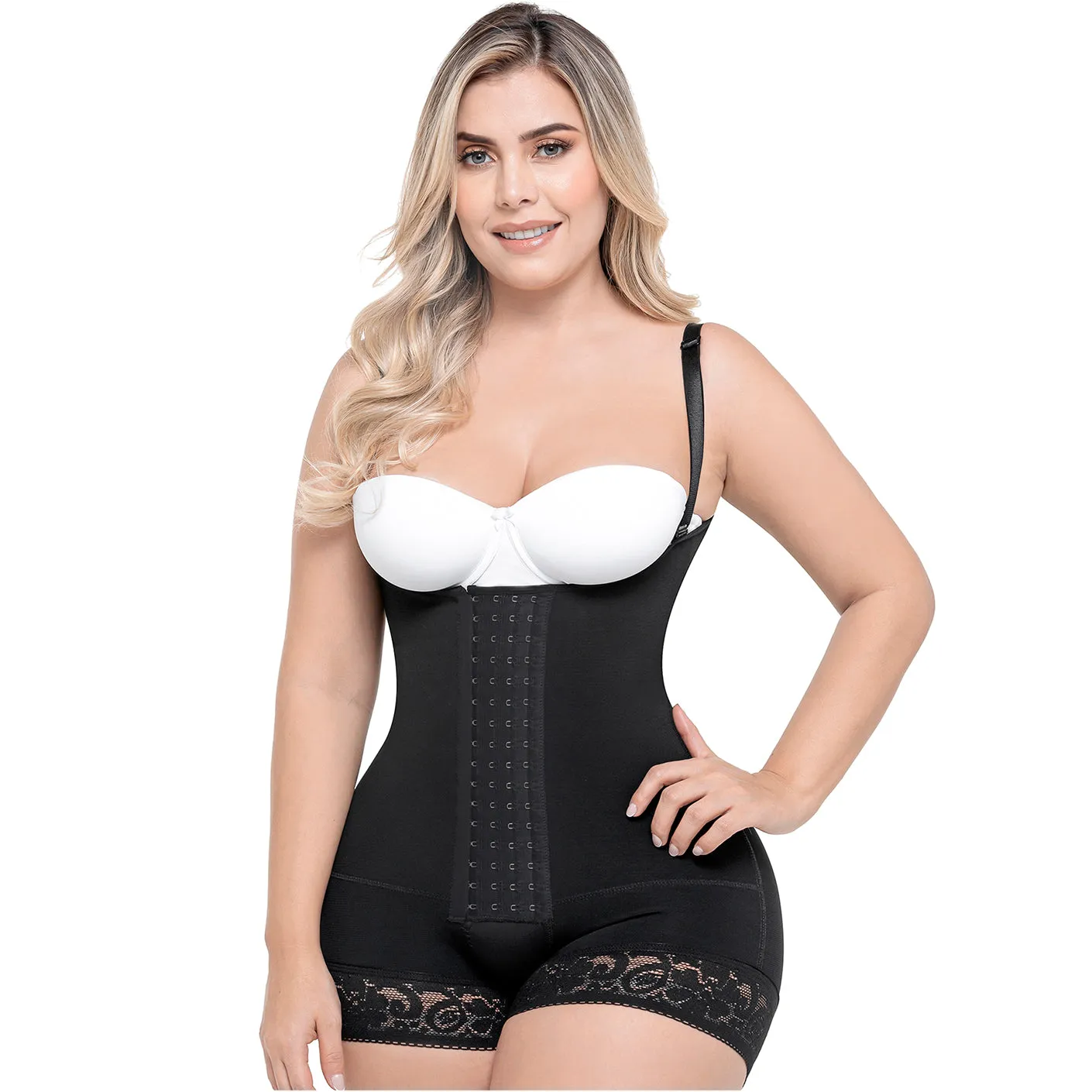 Daily Use Best Everyday Shapewear Open bust Medium compression & Butt-lifting effect Fajas Sonryse066BF