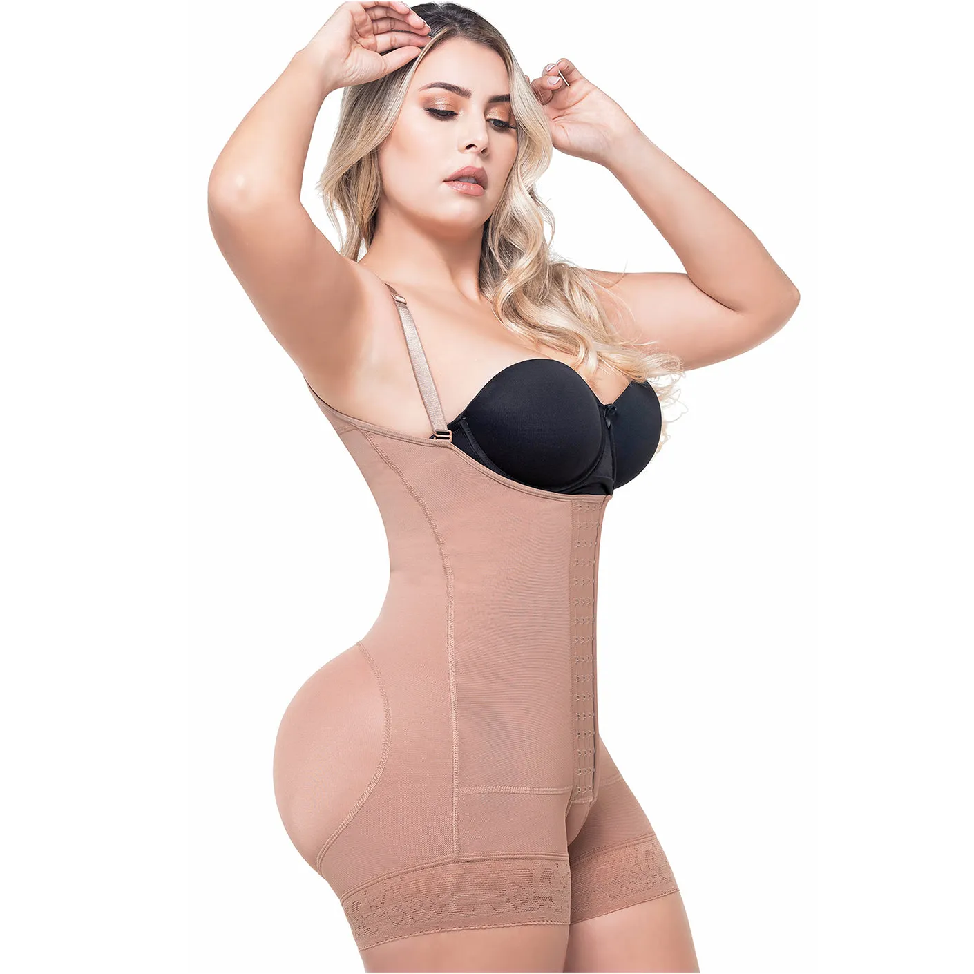 Daily Use Best Everyday Shapewear Open bust Medium compression & Butt-lifting effect Fajas Sonryse066BF