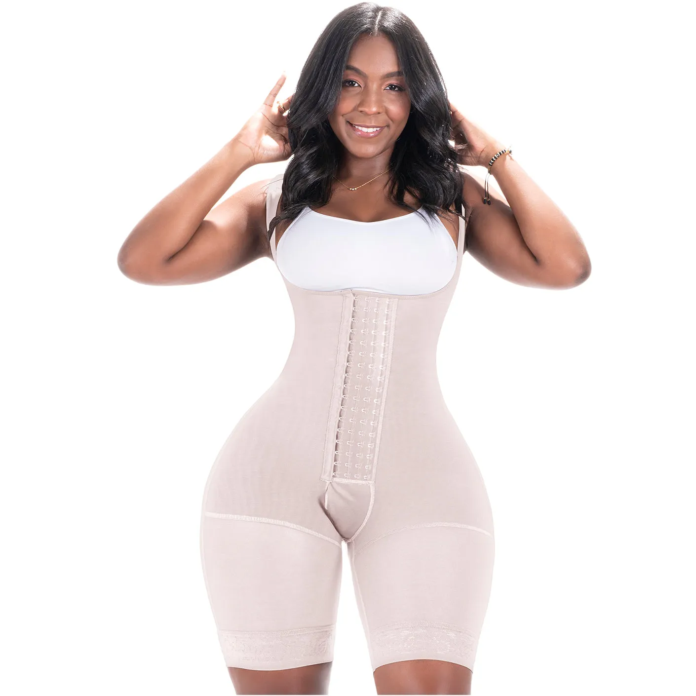 Daily Use Shapewear for Women Bum Lifter Tummy Control Mid Thigh Faja Bling Shapers 098BF