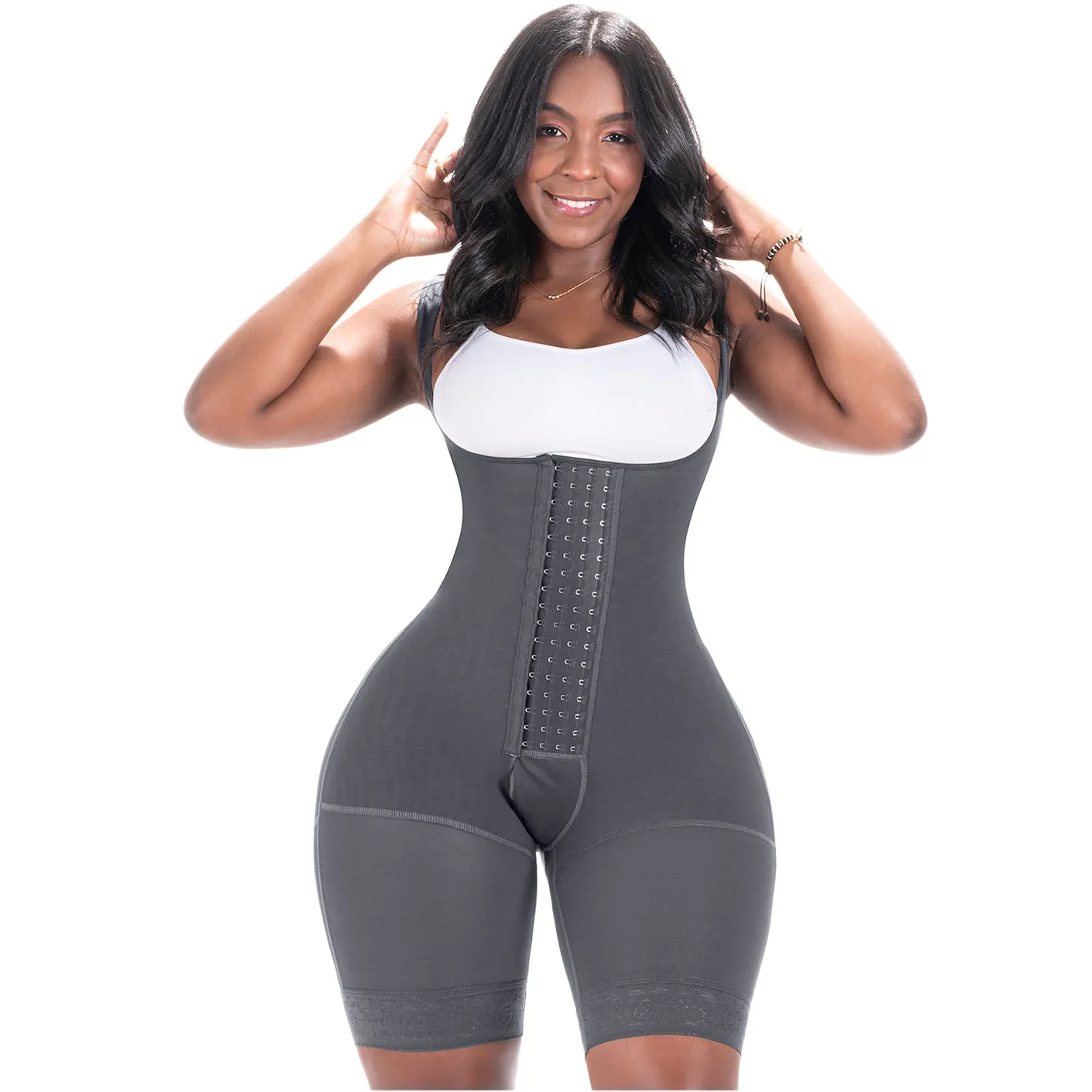 Daily Use Shapewear for Women Bum Lifter Tummy Control Mid Thigh Faja Bling Shapers 098BF
