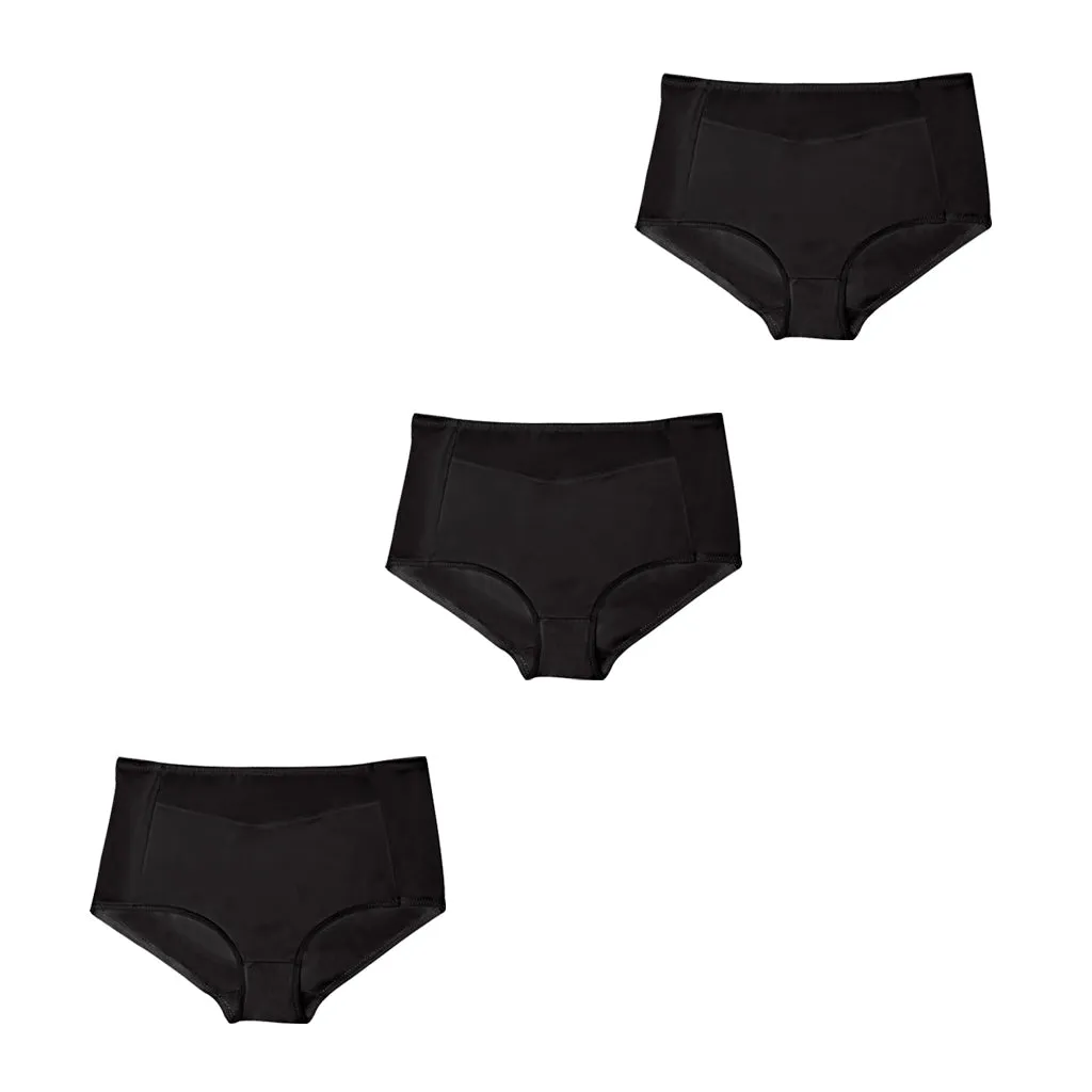 Daily Use Under Wear 3-Pack Seamless Slim Panties Shapewear High Waist Sonryse SP645NC