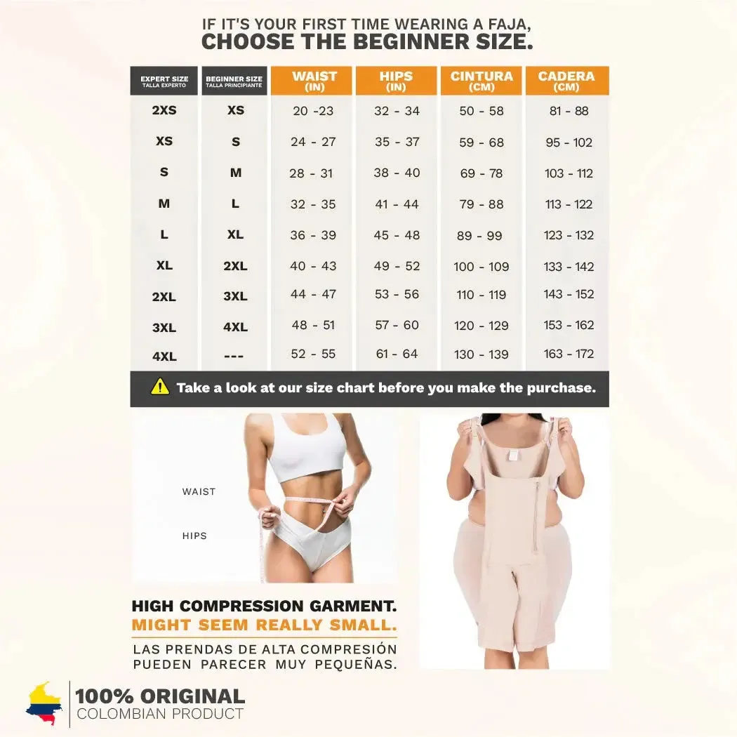 Diane & Geordi 2396 | Open Bust Mid Thigh Postpartum Compression Shapewear | Girdle after Pregnancy & Butt Lifting Body Shaper for Daily Use | Powernet