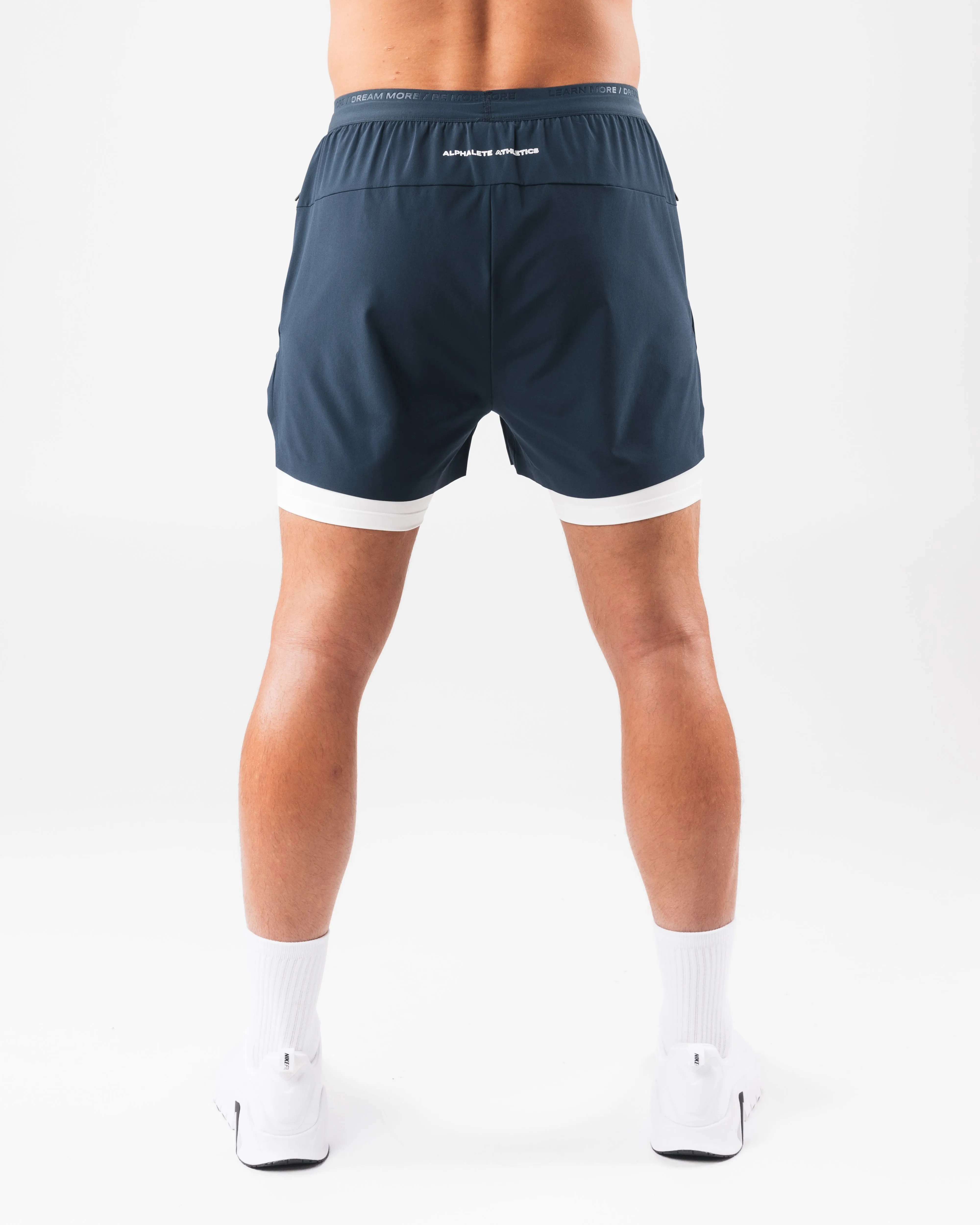 Elite Swift Short 5" - Deep Navy