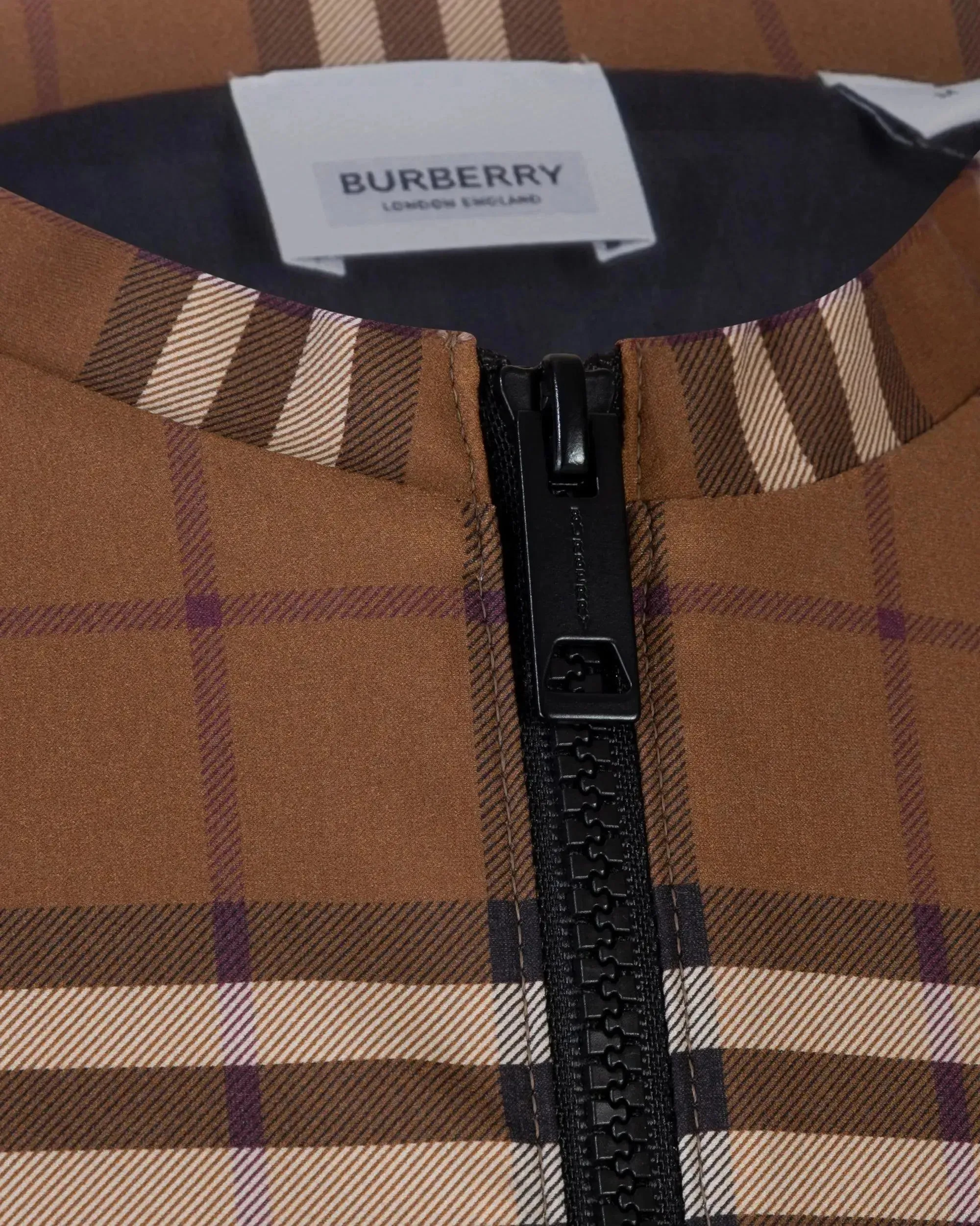 Everley Check Athlete Leisure Long Sleeve Top