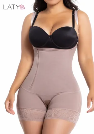Everyday Use & Postpartum Girdle Open Bust & Butt Lifters Fajas Laty 21111