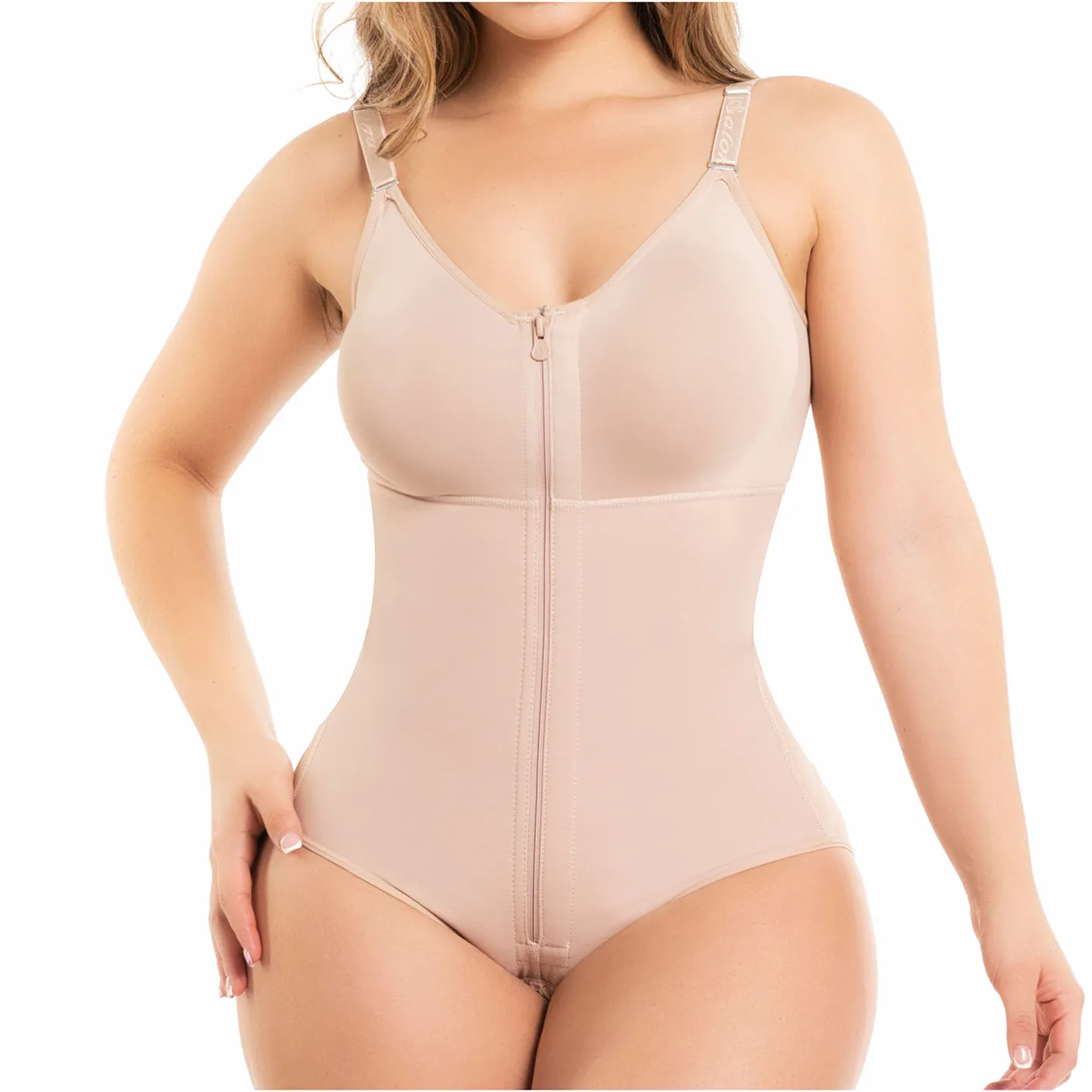 Everyday Use Shapewear for Women Built-in bra & Low Back Body Shaper Fajas Salome 0420