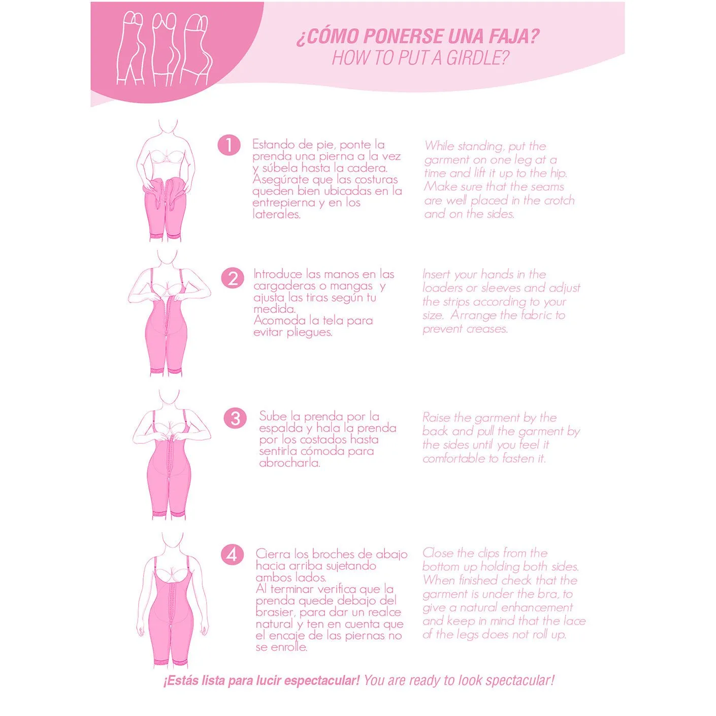 Fajas MYD 0078 Tummy Control Postpartum Faja | Post Surgery Shapewear for Women
