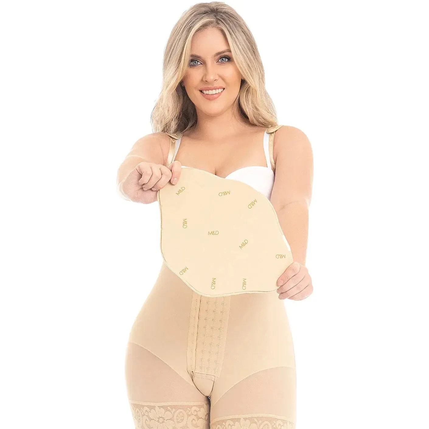 Fajas MYD 0104 - Abdominal Compression Board for Liposuction & Tummy Tuck Recovery
