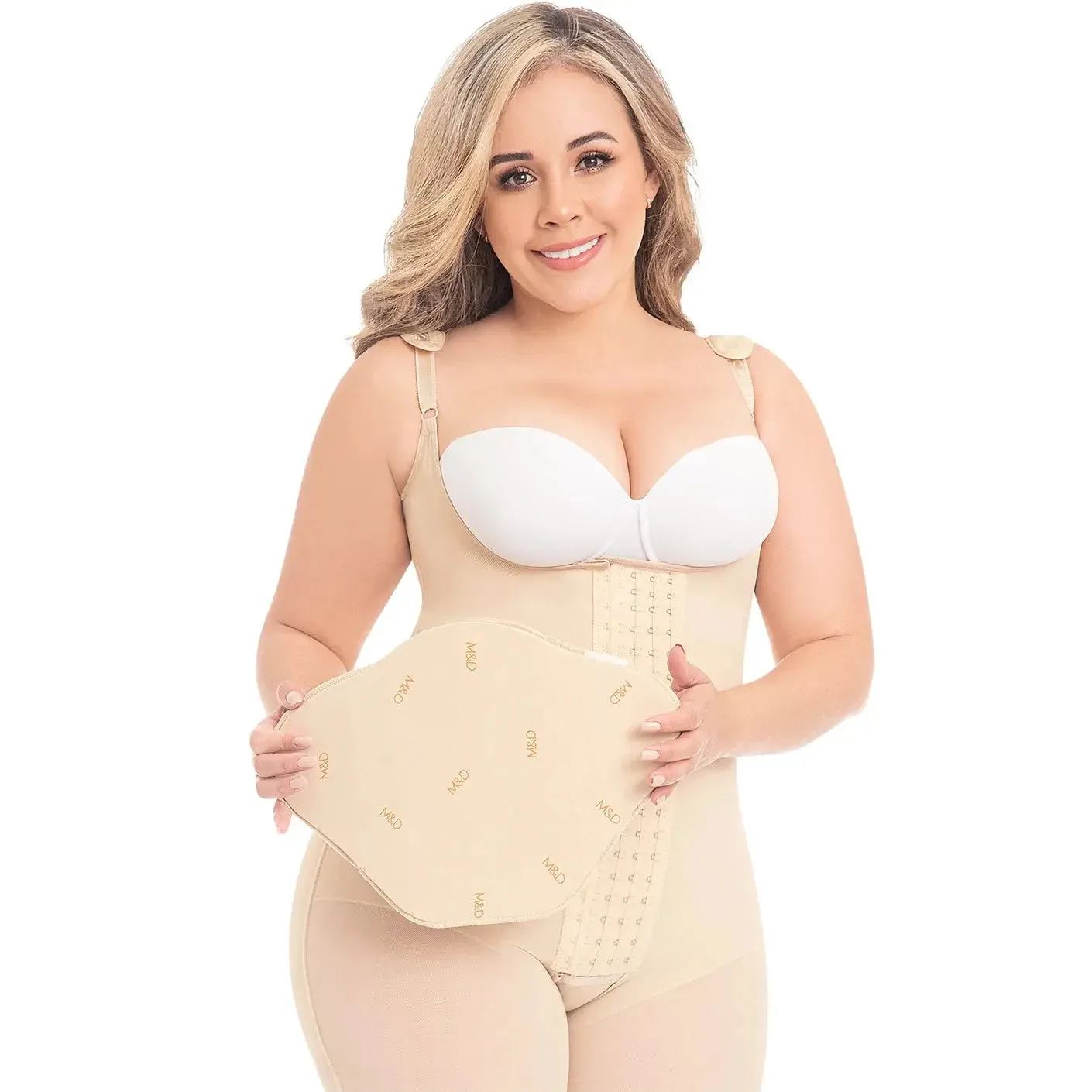 Fajas MYD 0104 - Abdominal Compression Board for Liposuction & Tummy Tuck Recovery