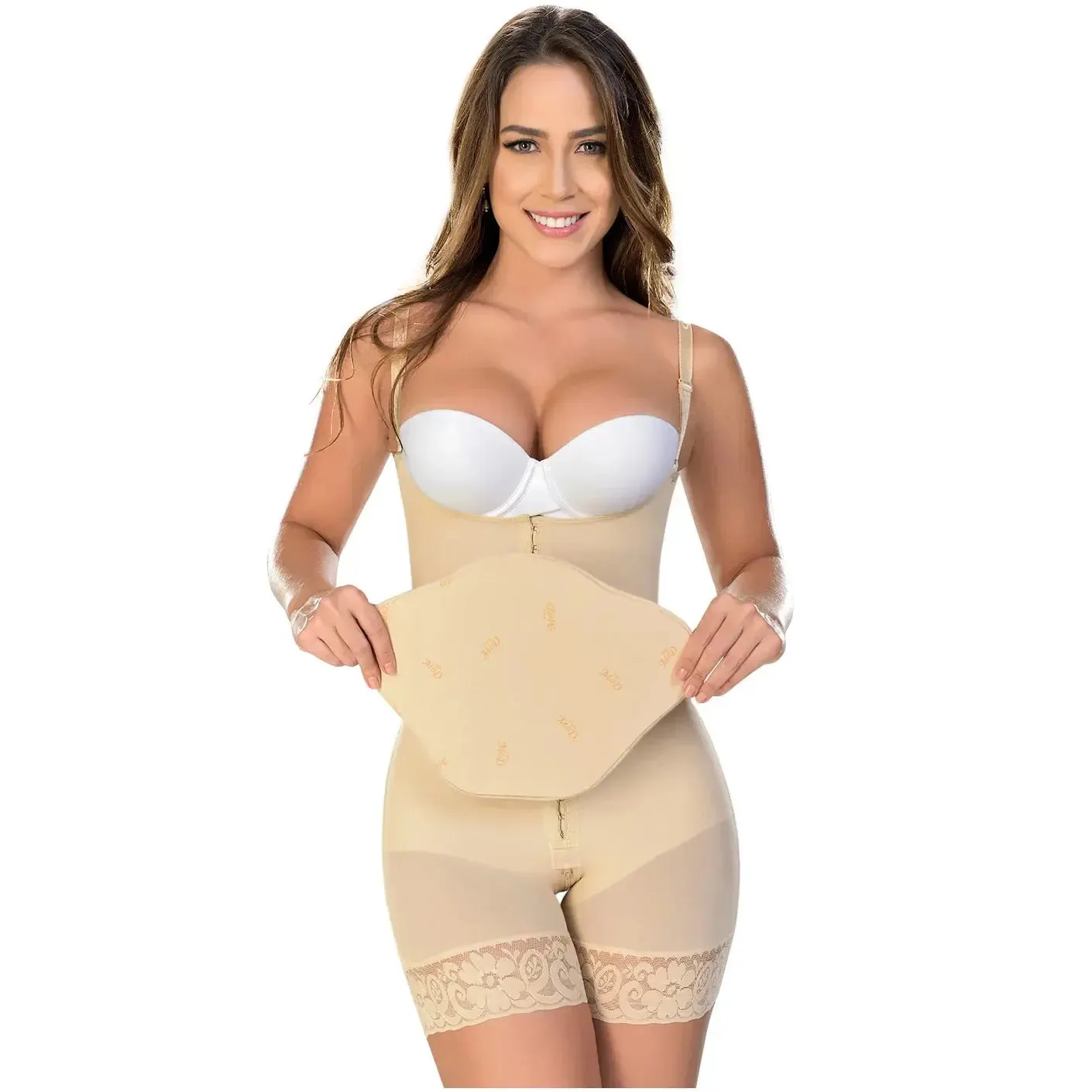Fajas MYD 0104 - Abdominal Compression Board for Liposuction & Tummy Tuck Recovery
