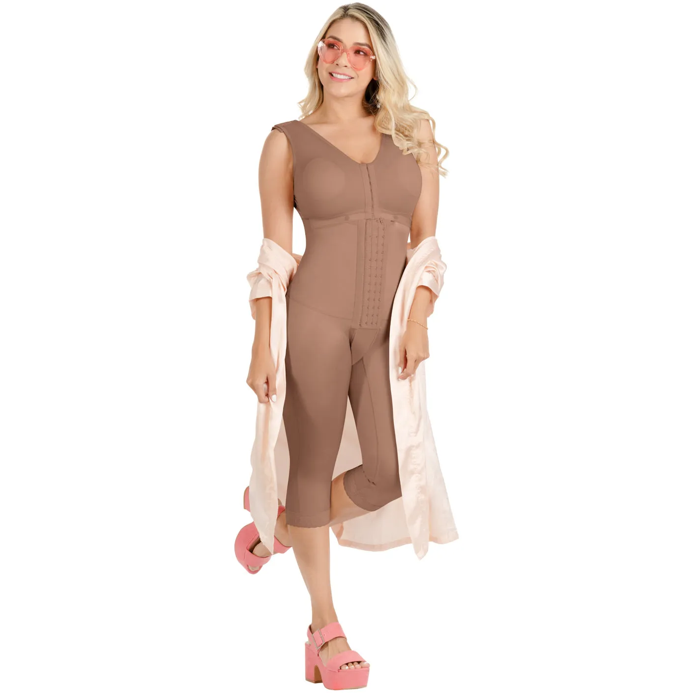 Fajas Sonryse TR52 | Stage 1 Liposuction Compression Garment | Colombian Butt Lifter Shapewear for Women | Triconet