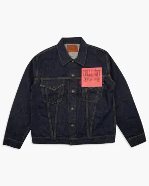 Fullcount 2101-W20 13.7oz Selvedge Type III Denim Jacket - Indigo Onewash