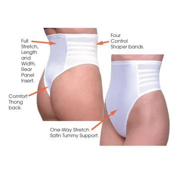 High Waist Firm Shaping Thong | Style 900