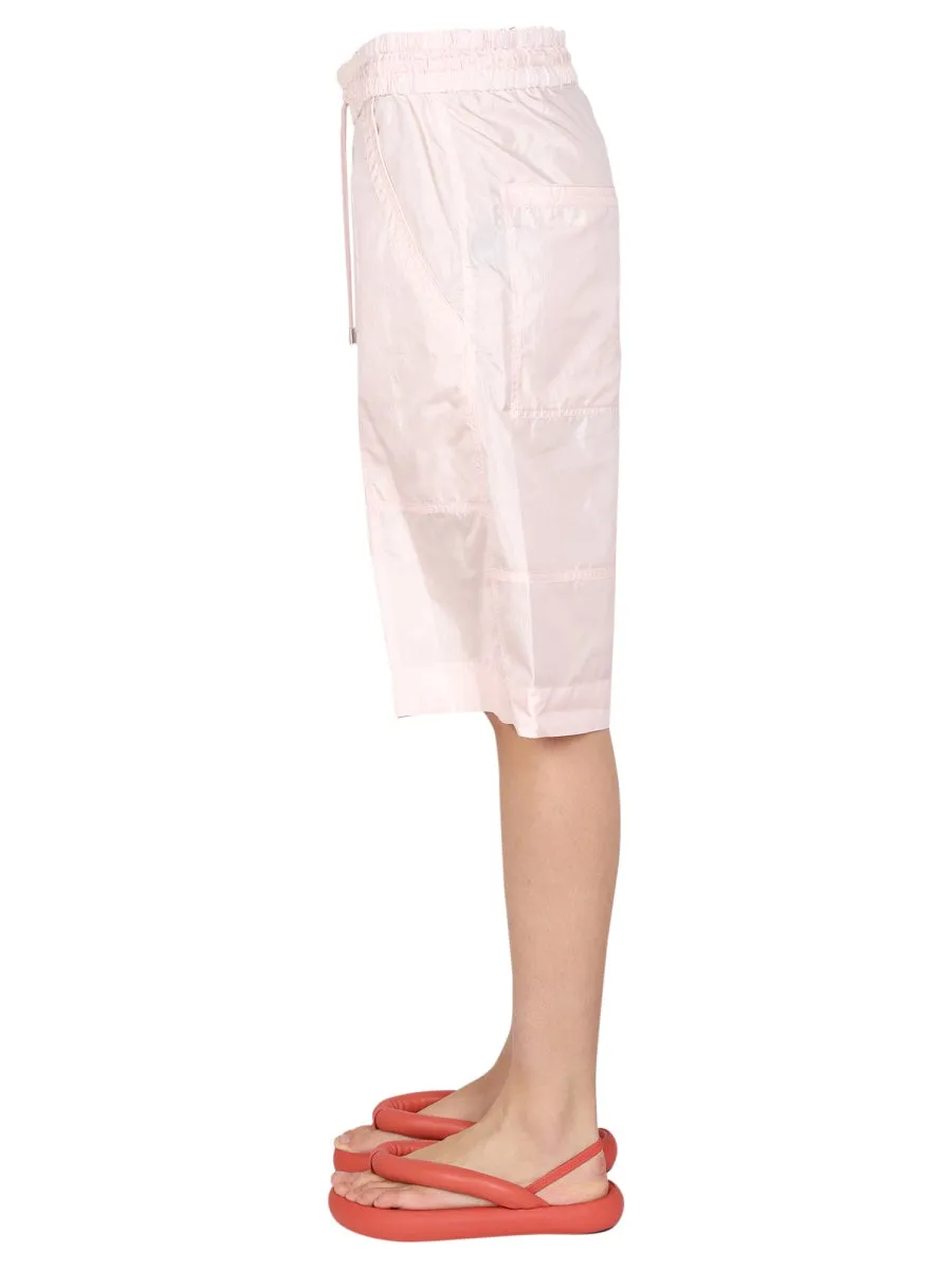 Isabel Marant High Waist Drawstring Shorts