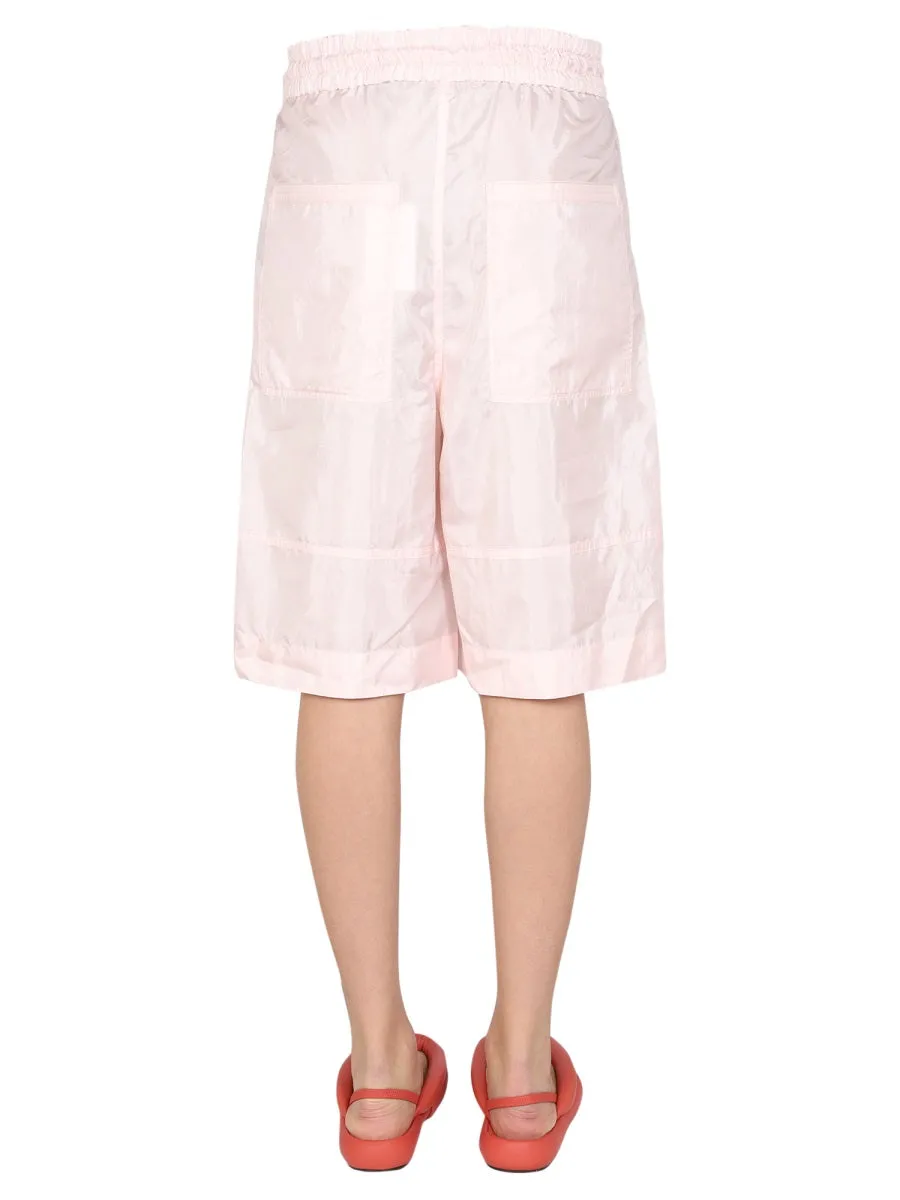 Isabel Marant High Waist Drawstring Shorts