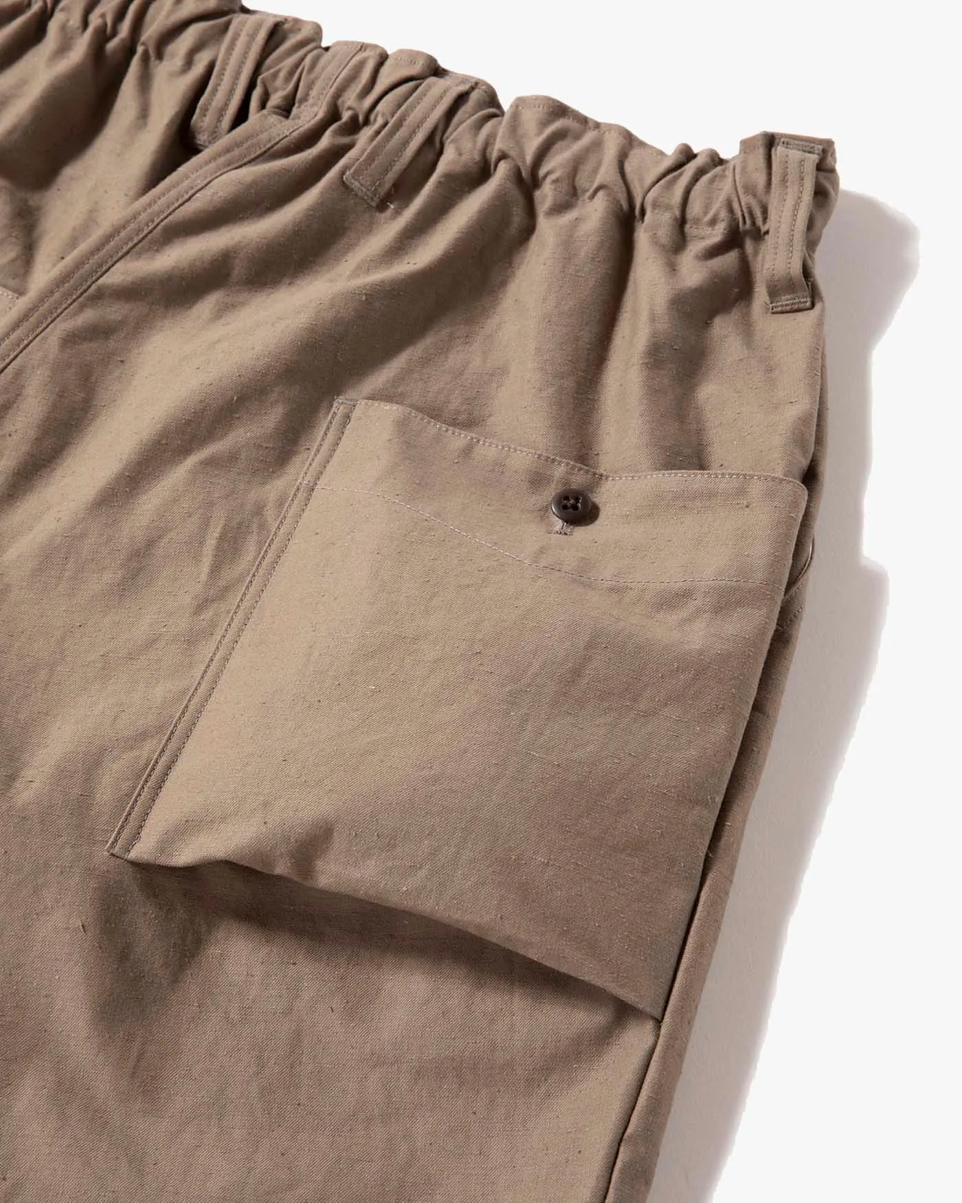Jackman Back Nep Umps Shorts - Sepia