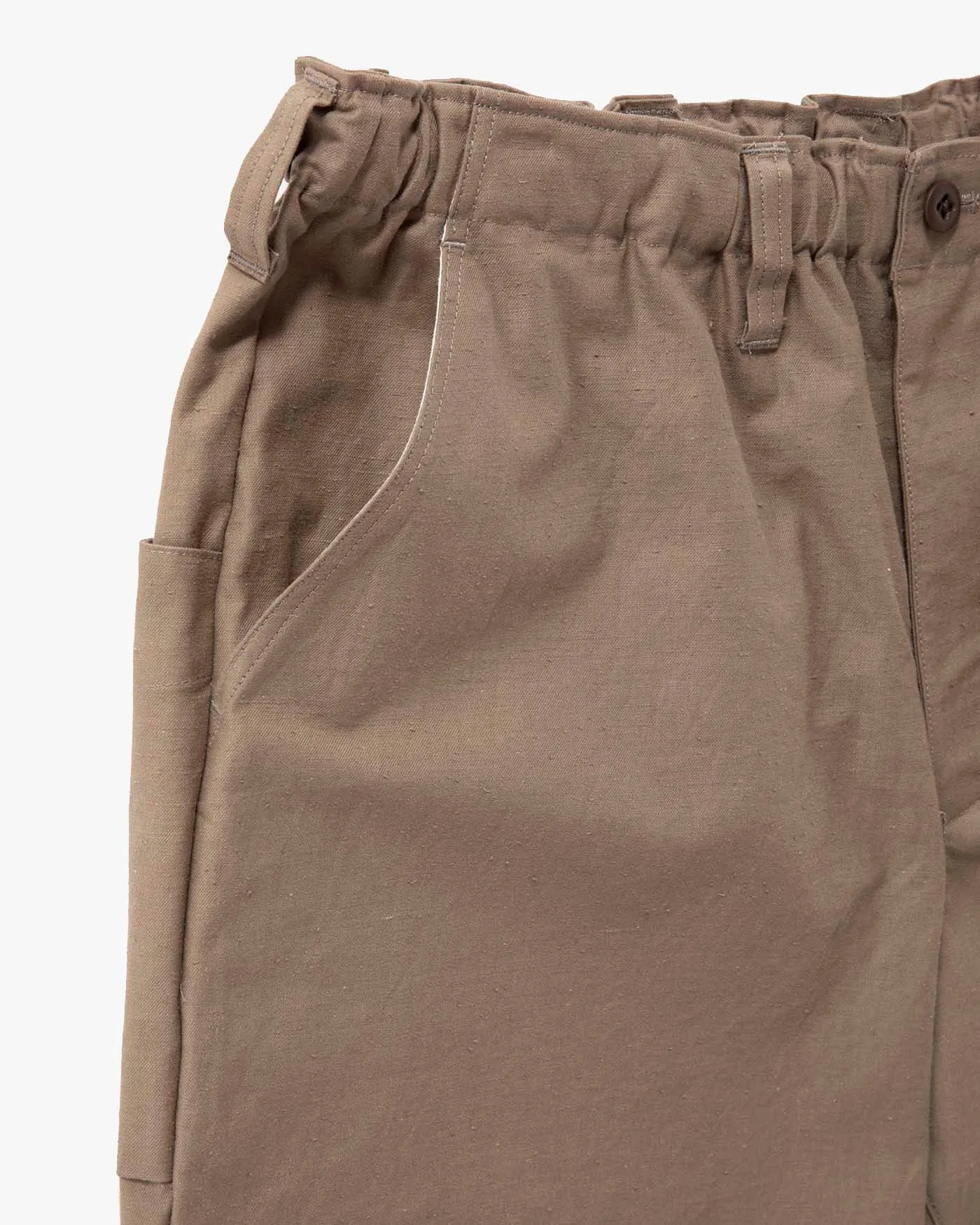 Jackman Back Nep Umps Shorts - Sepia