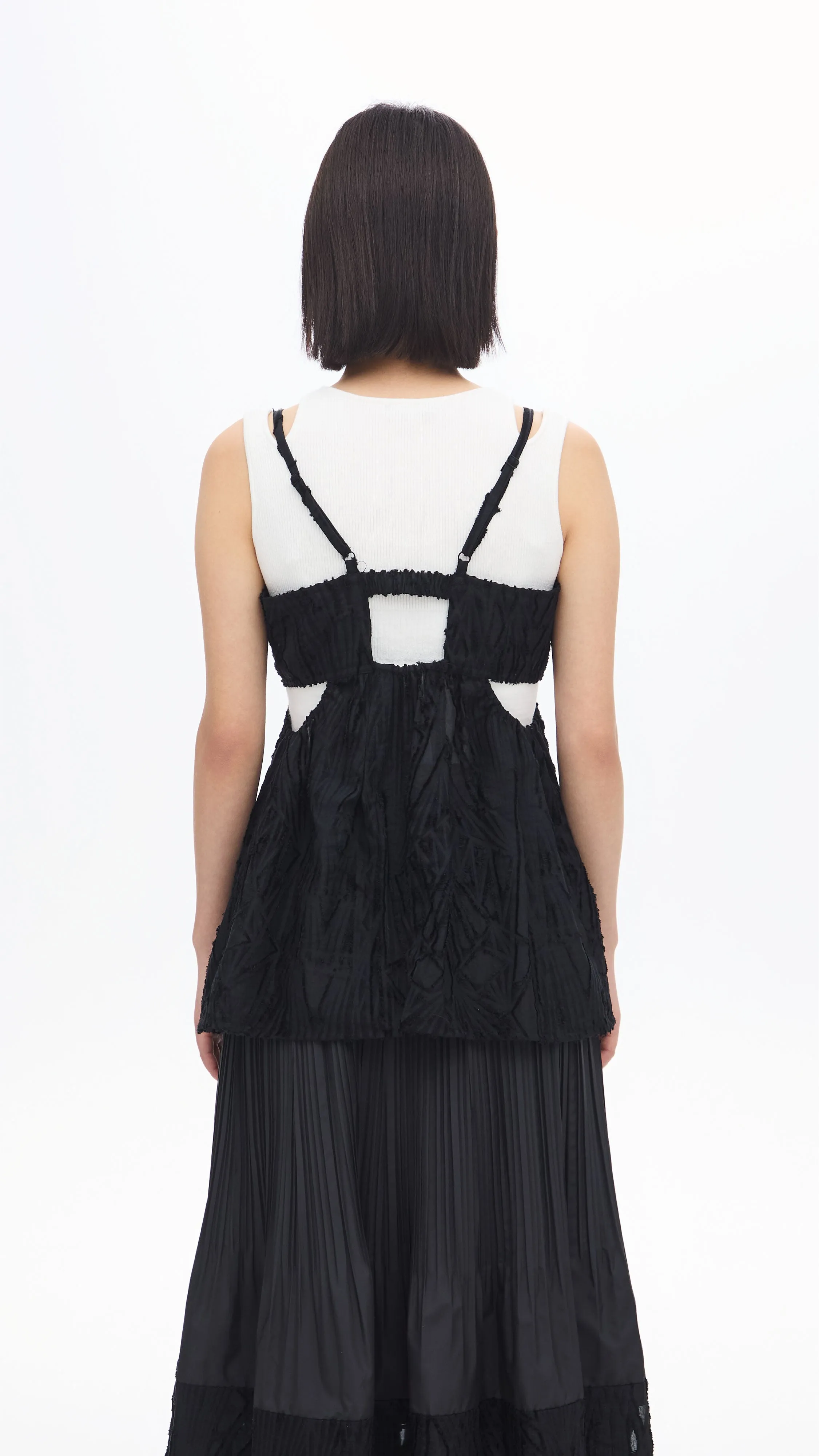 Jacquard Pattern Bustier
