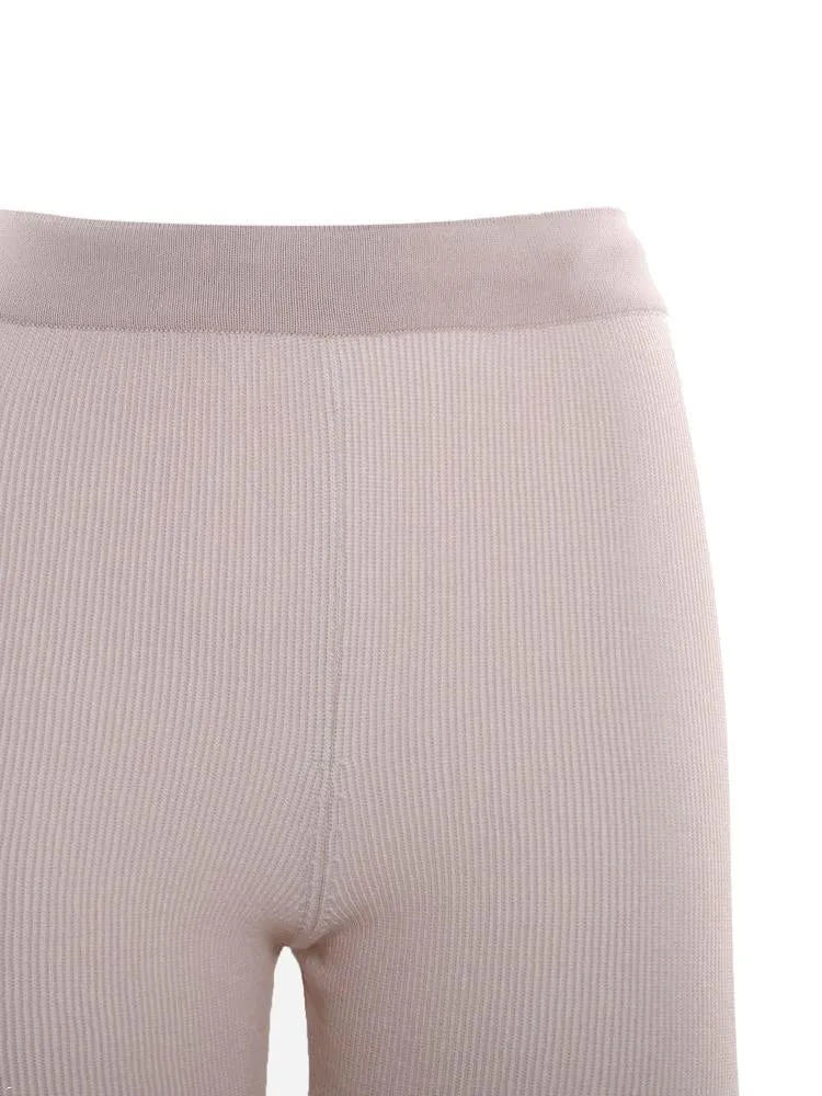 Jacquemus High Waist Knitted Cycling Shorts