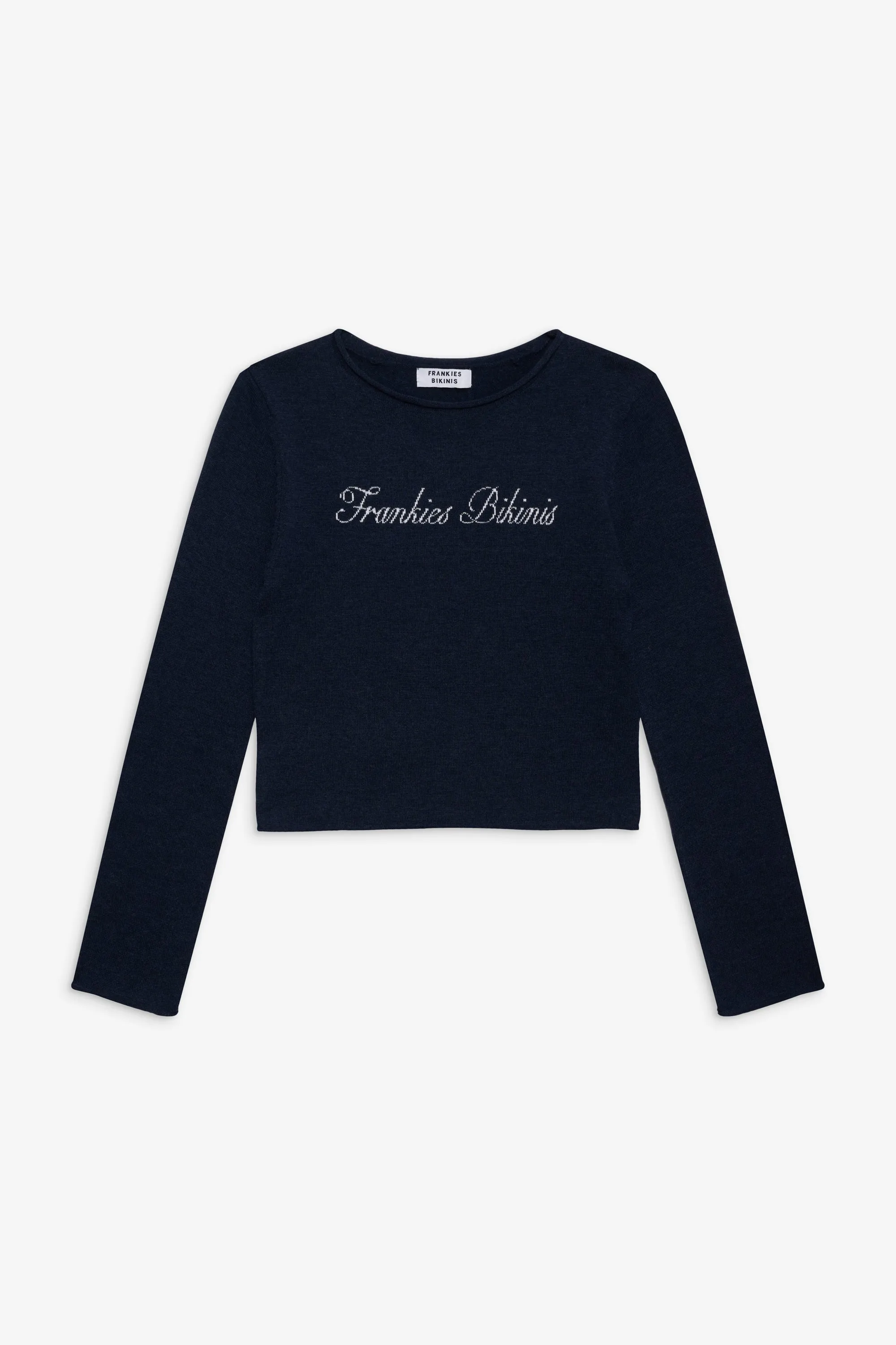 Kennedy Cotton Knit Sweater - Deep Sea Blue