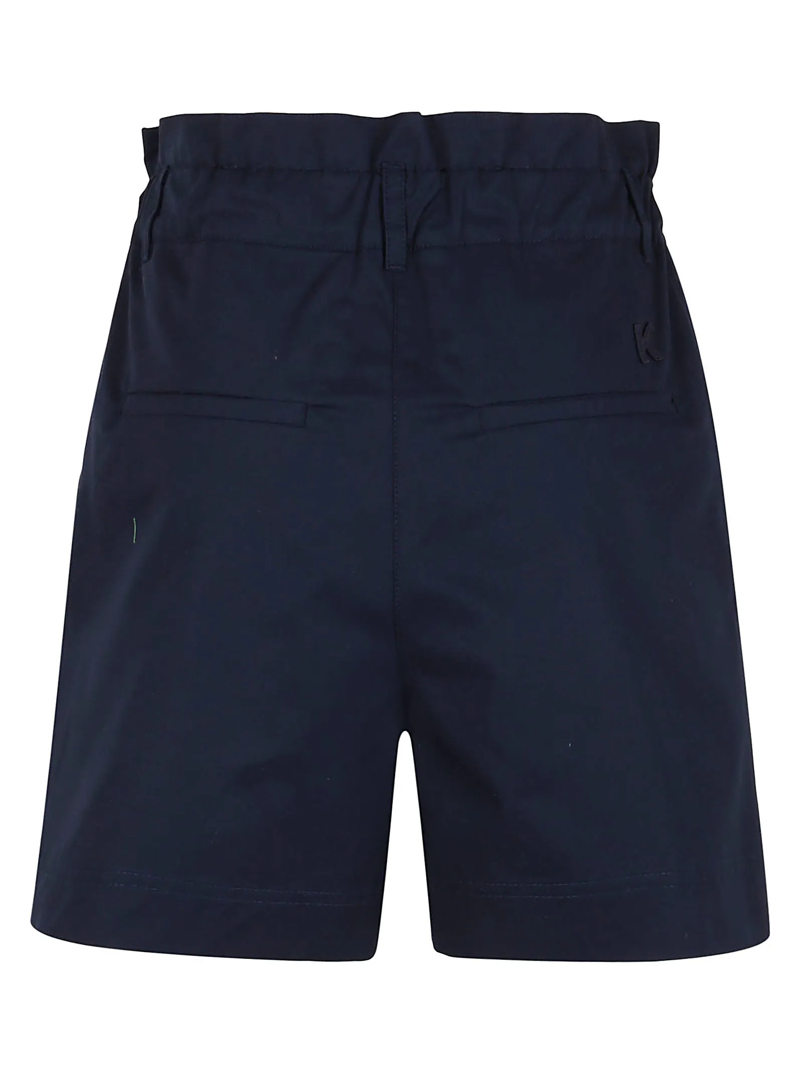 Kenzo High-Waisted Elastic Waist Shorts