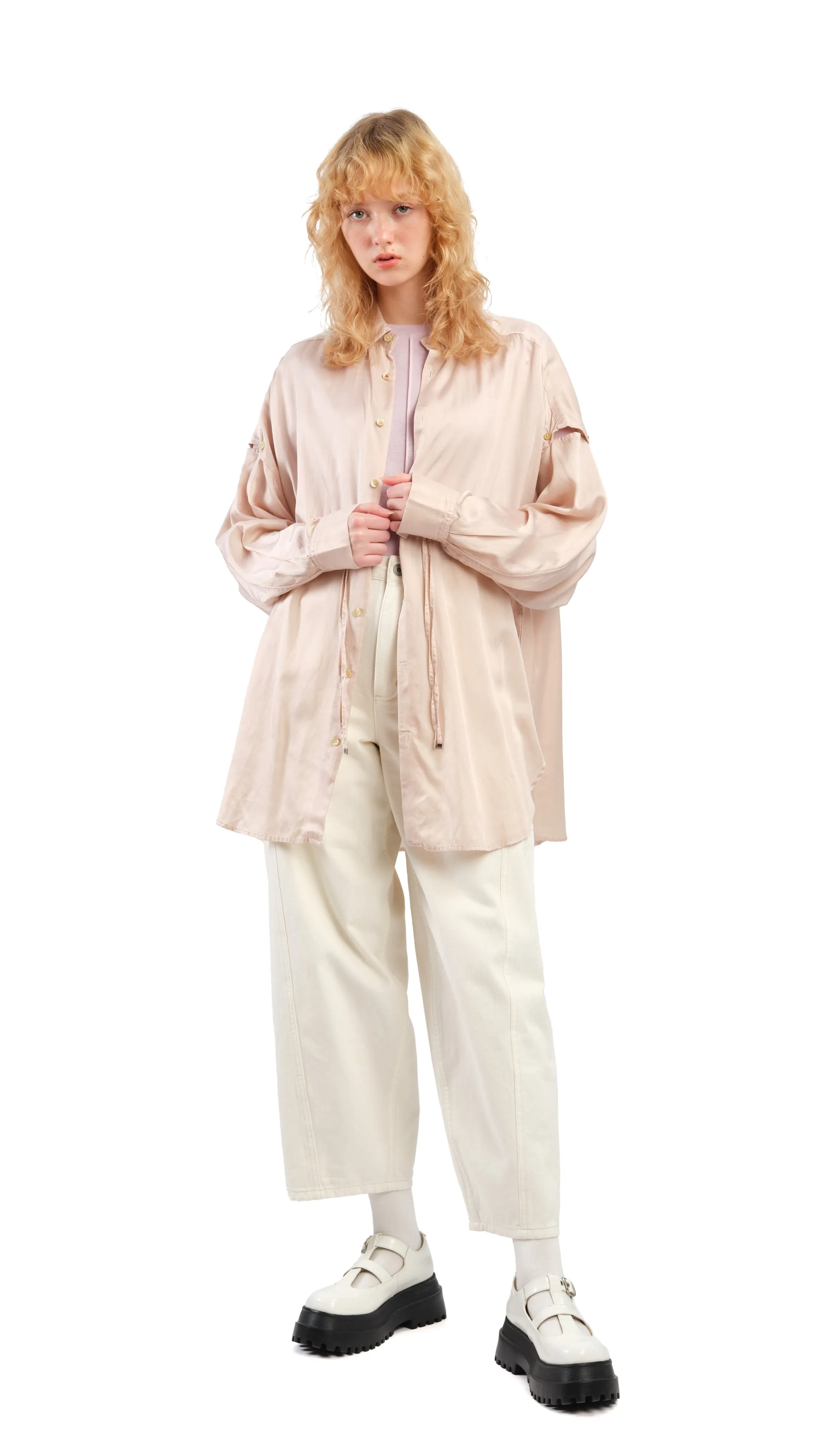 Kurashikizome Oversized Blouse