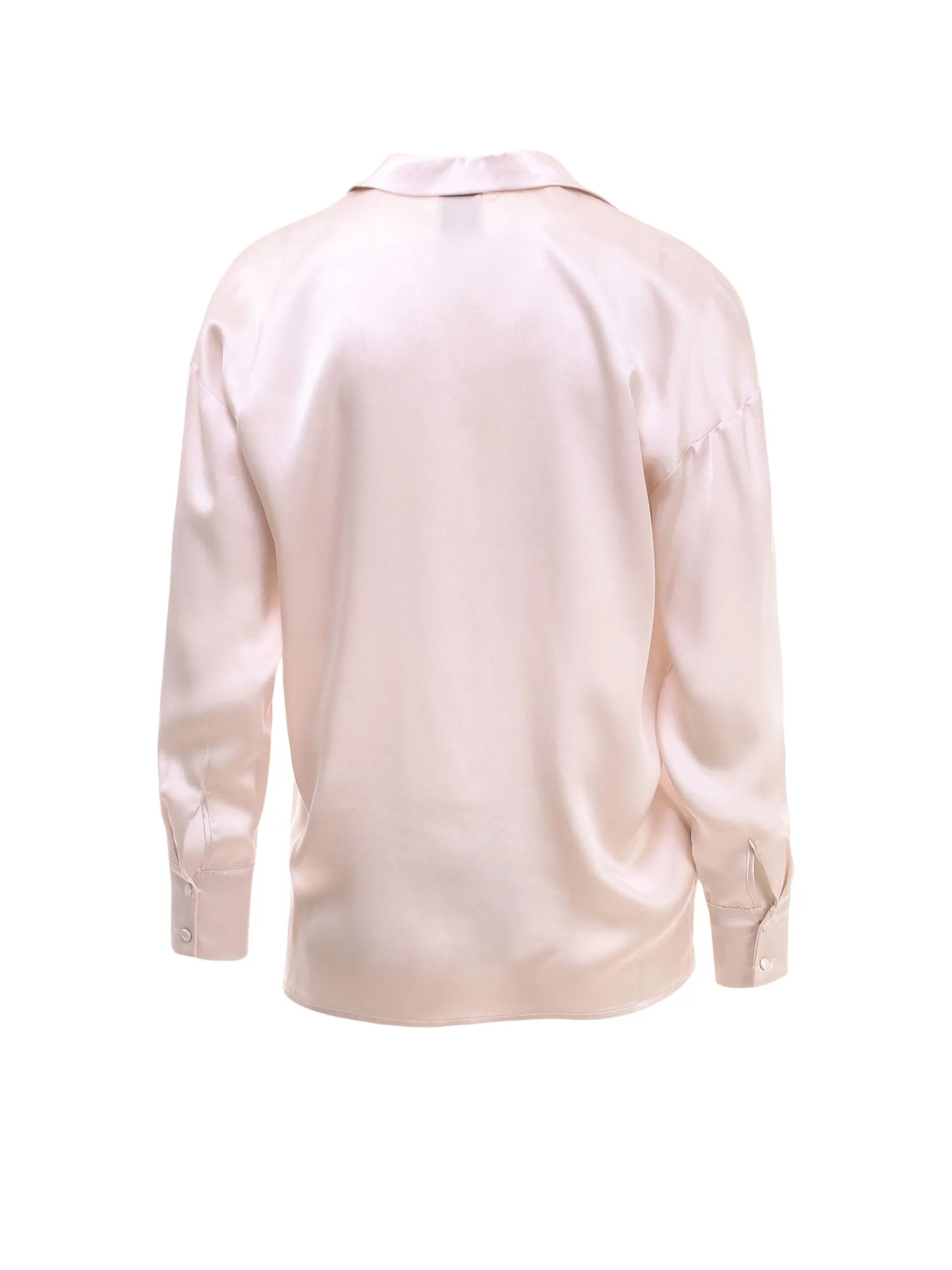 L'Autre Chose Tie Waist Button Up Shirt
