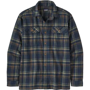 Men's Long Sleeve Organic Cotton Fjord Flannel
