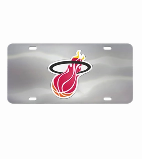 Miami HEAT Classic Edition Die-Cast License Plate