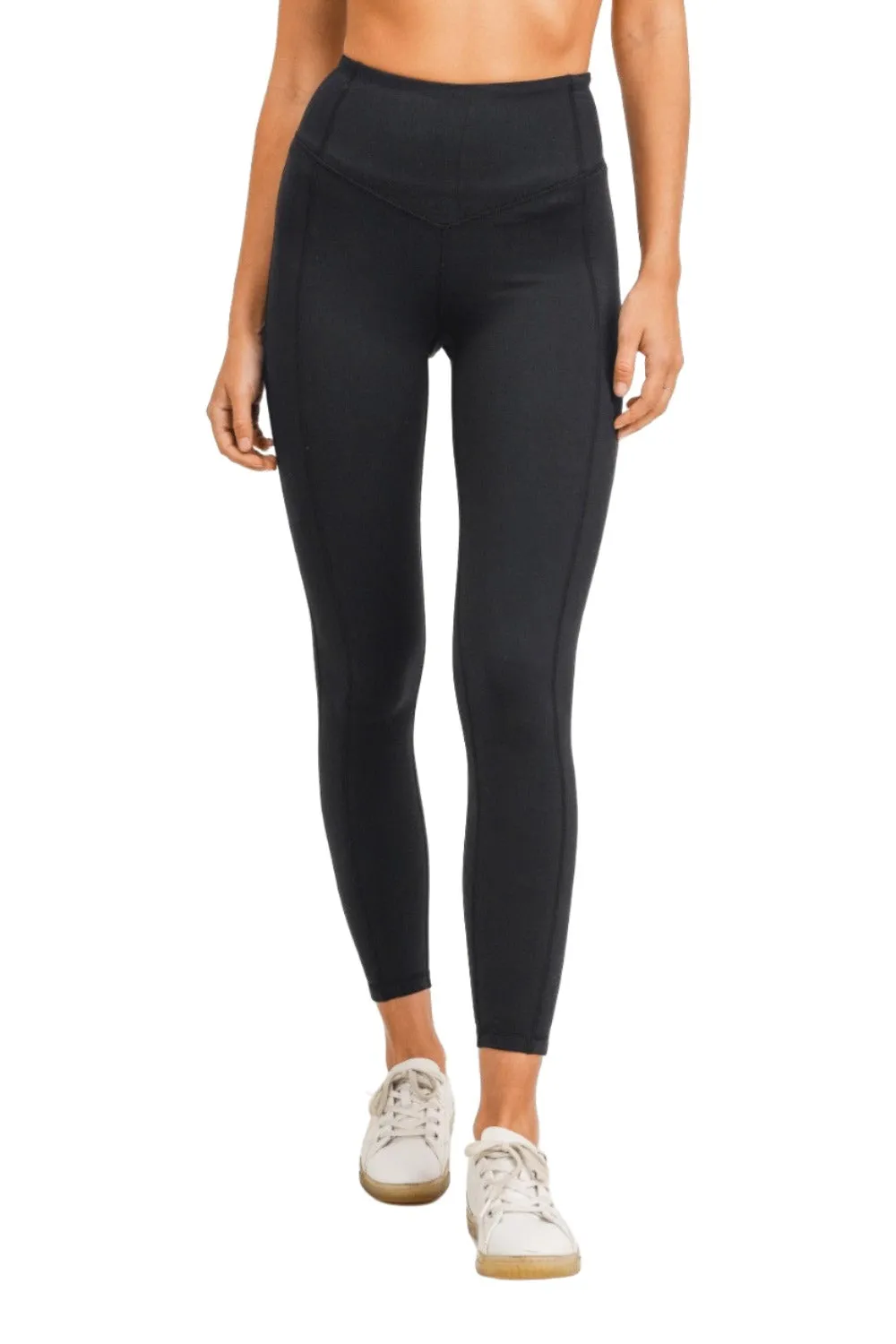 Mono B BRONZE - Side Panel V-Band High Waist Leggings APH-A0326