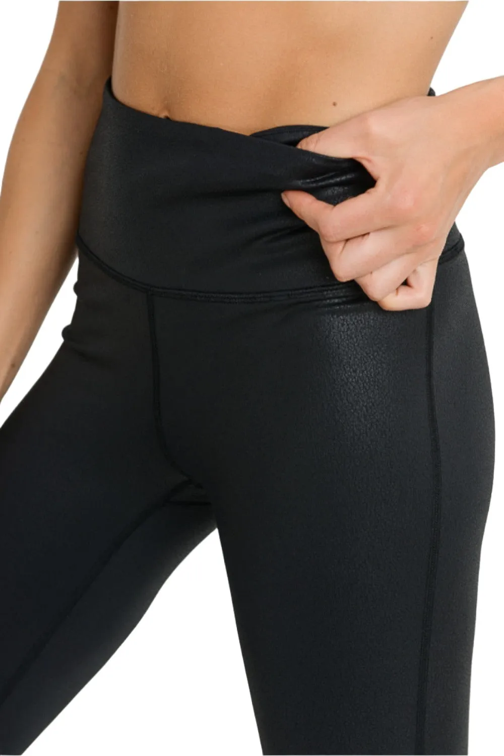 Mono B Foil High Waist Leggings APH6119
