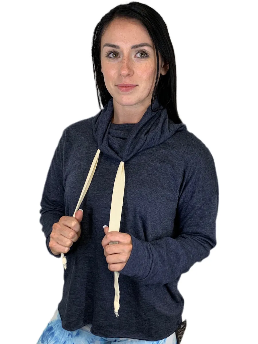 Onzie Yoga Divine Cowl Neck Top 3749