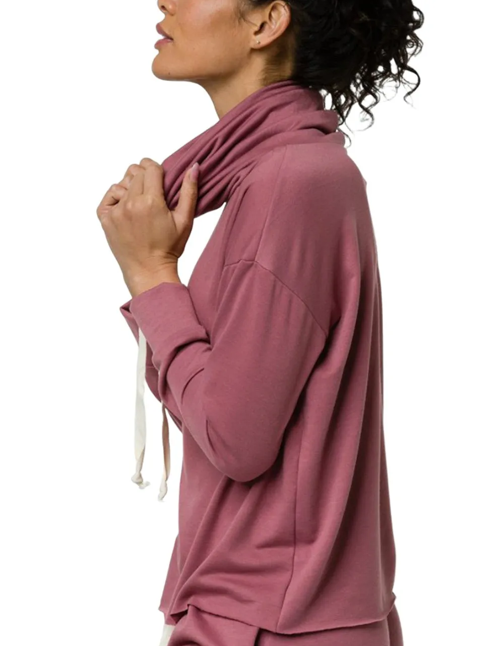 Onzie Yoga Divine Cowl Neck Top 3749